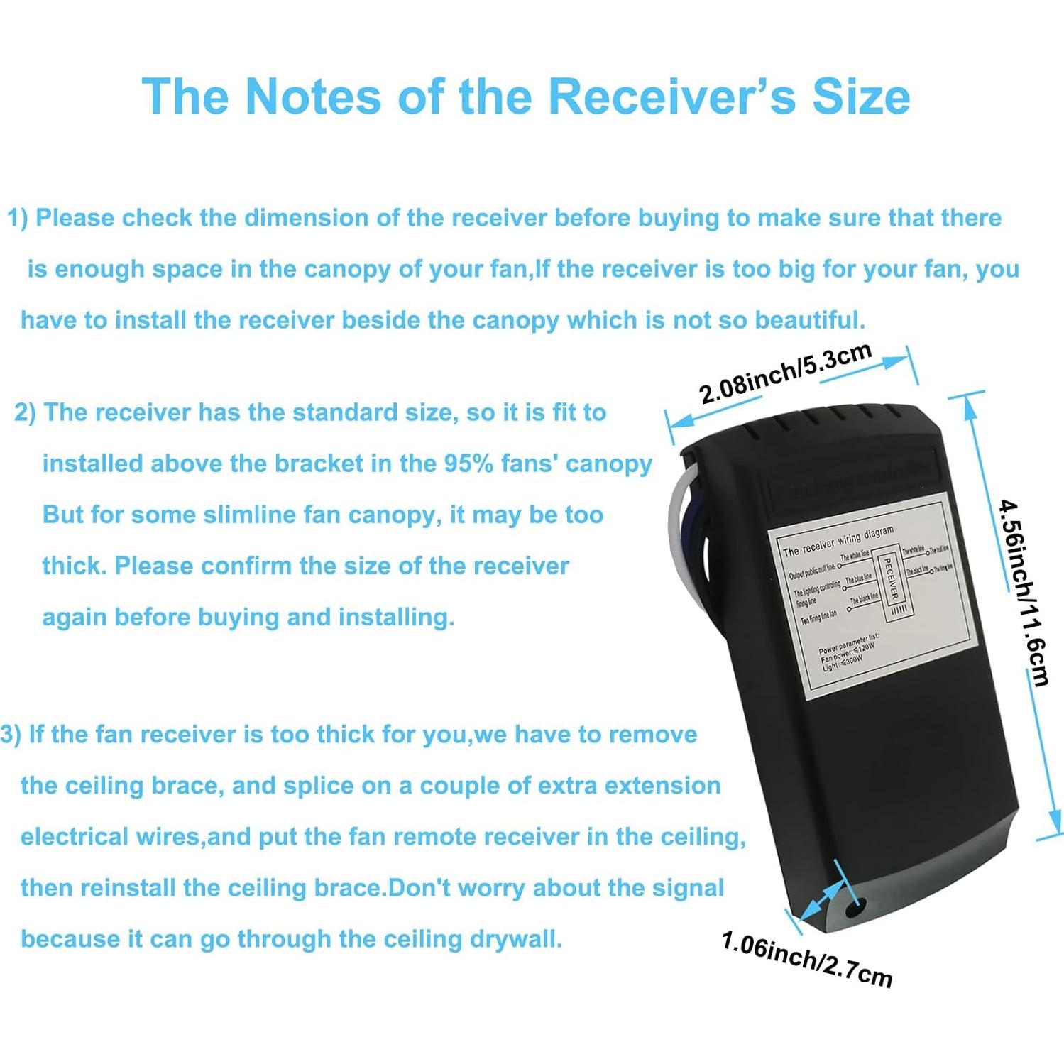 Control Remoto Universal para Ventilador de Techo Taigeguang