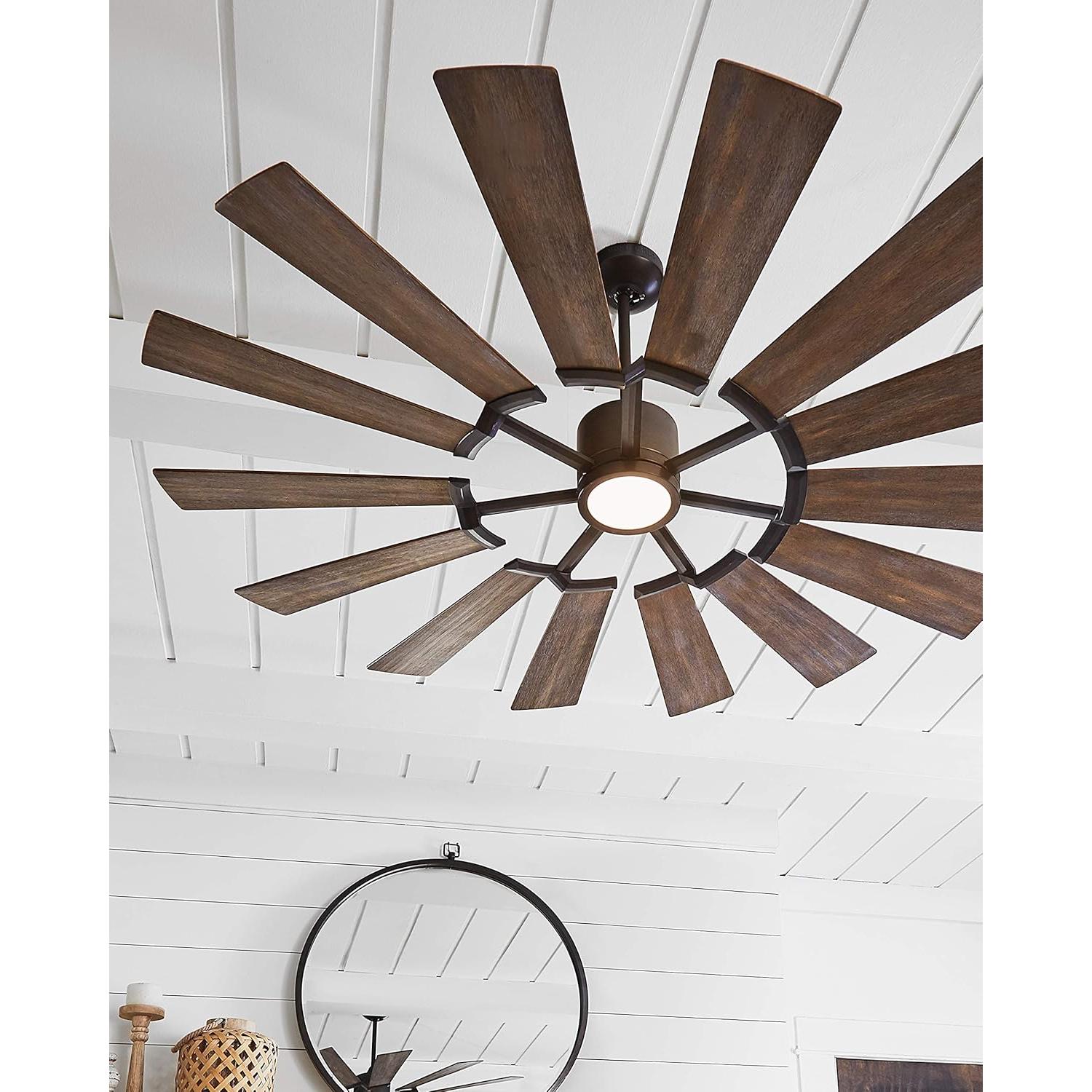 Ventilador de Techo Exterior Monte Carlo 62" LED Control Remoto