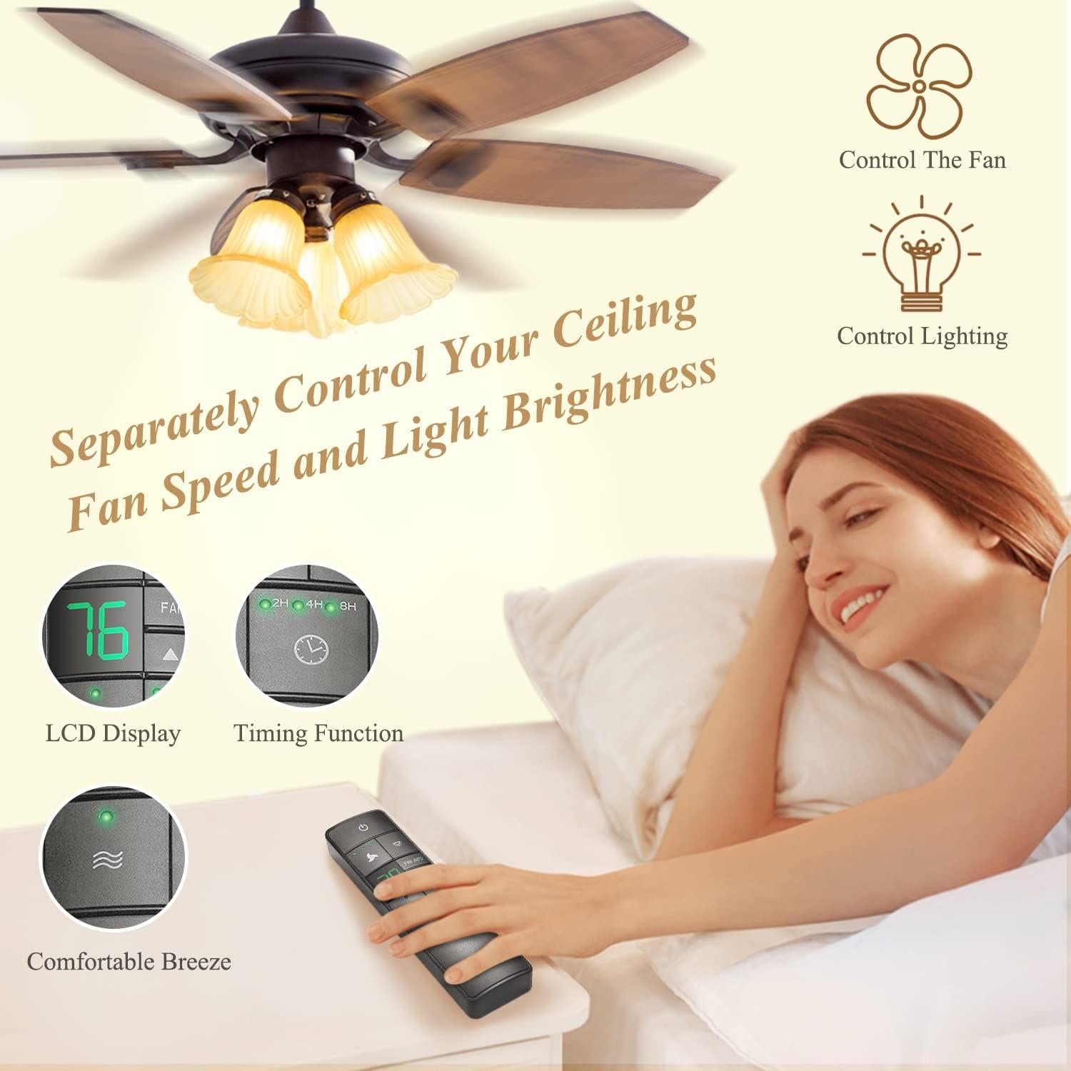 Control Remoto Termostático Universal Prichor para Ventilador de Techo