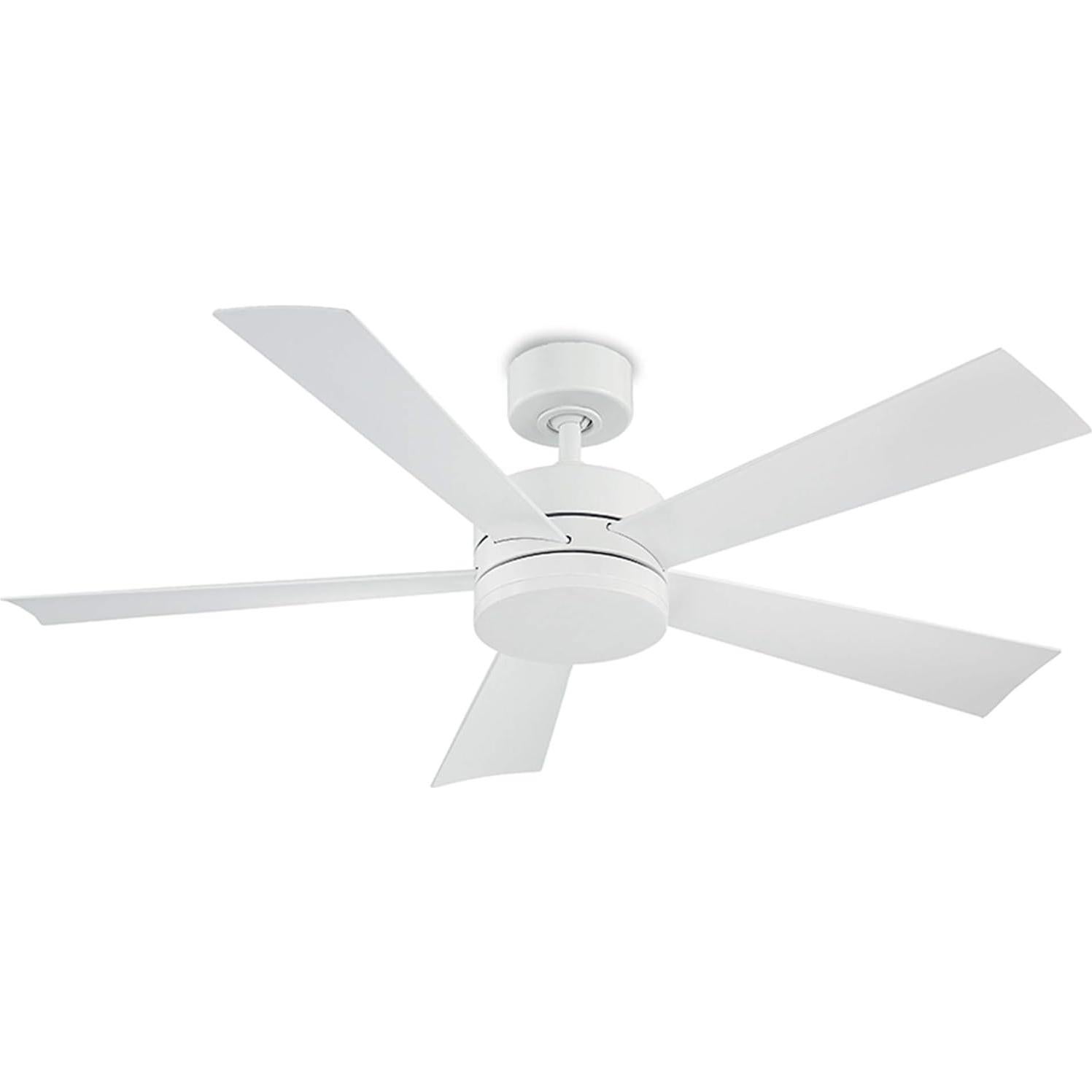 Ventilador de Techo Inteligente Modern Forms Wynd 132cm Blanco LED