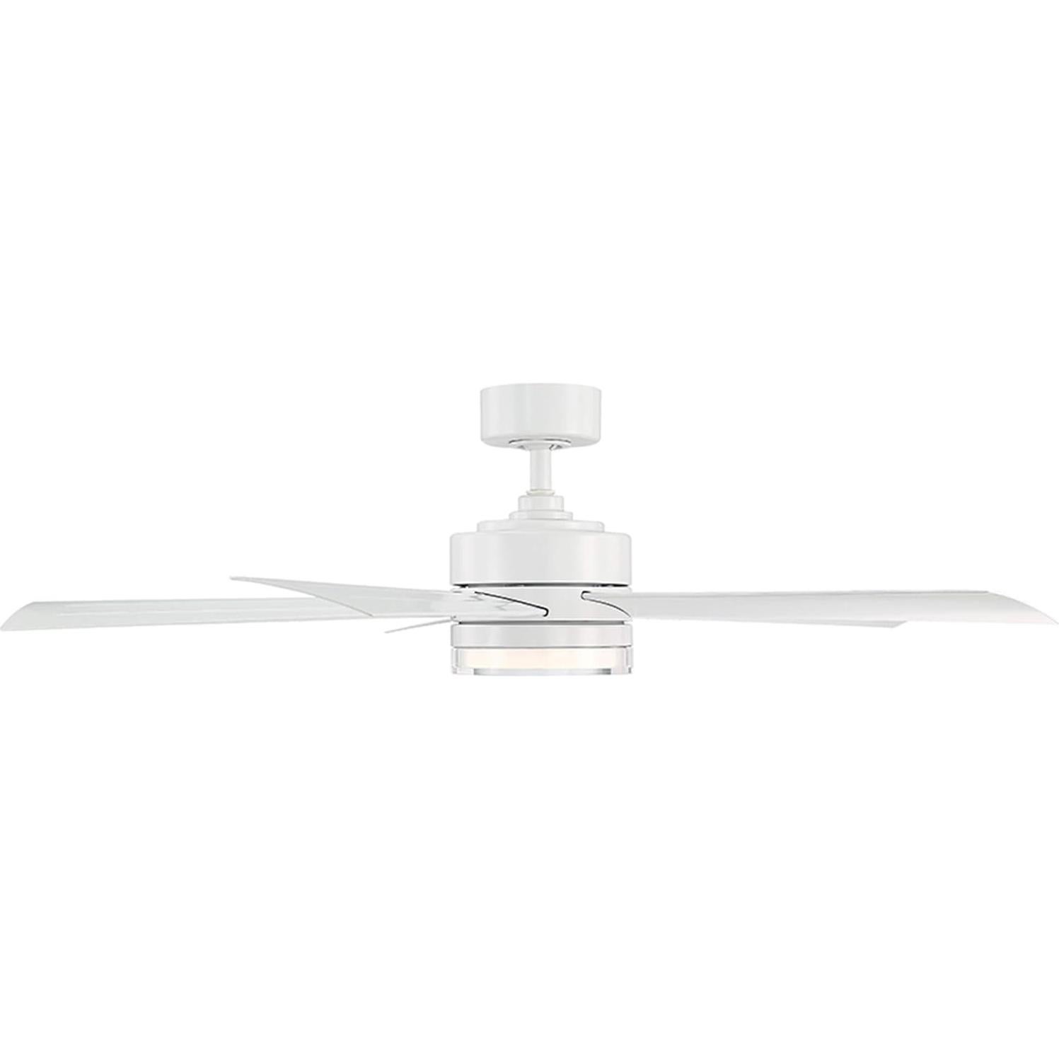 Ventilador de Techo Inteligente Modern Forms Wynd 132cm Blanco LED