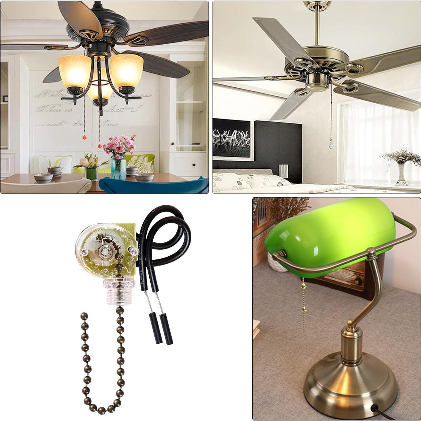 Paquete de 3 Interruptores de Cadena Zing Ear ZE-109 2 Cables