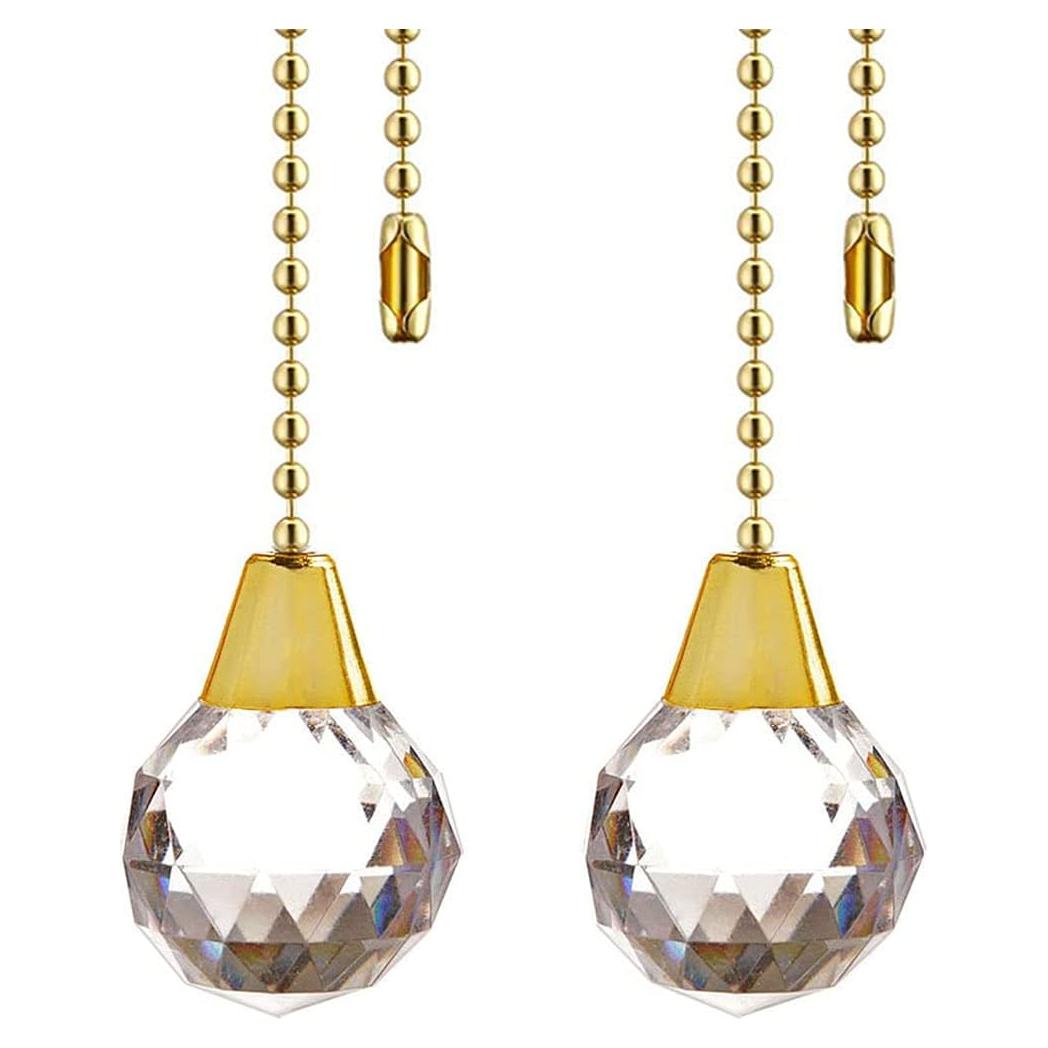 Extensor de cadena de tirón Akahttbn 30.48 cm Dorado - 2 Piezas