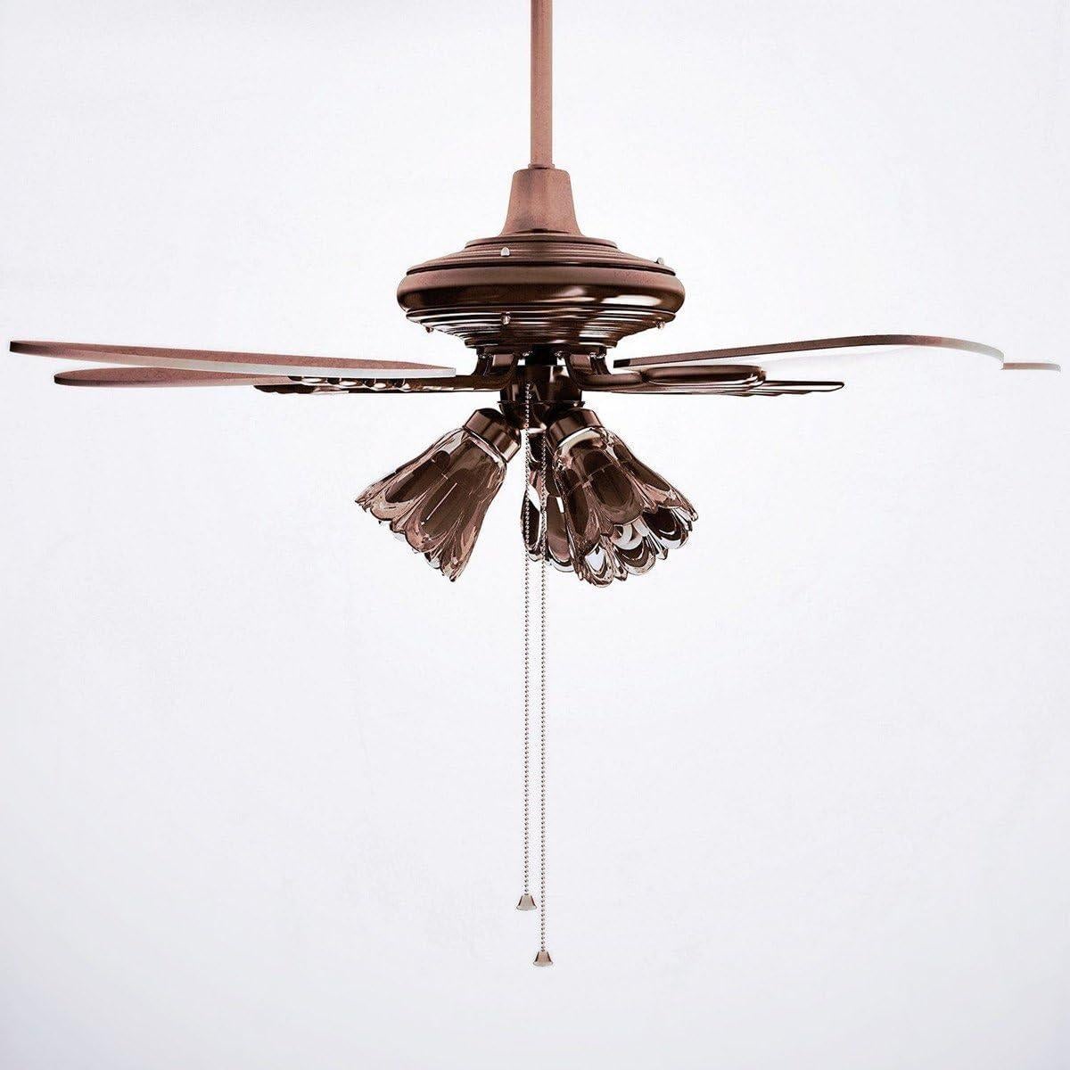 Paquete de 4 Extensores de Cadena de Ventilador de Techo 1m