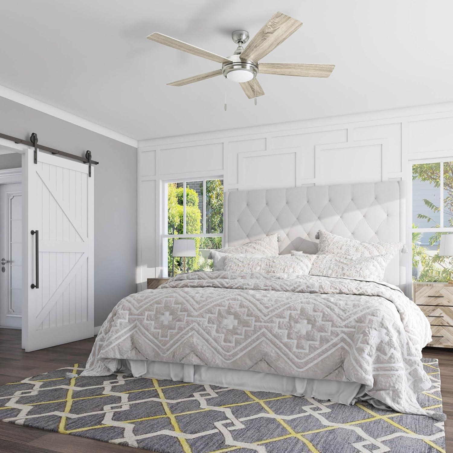 Ventilador de Techo Honeywell Ventnor 132 cm LED Níquel