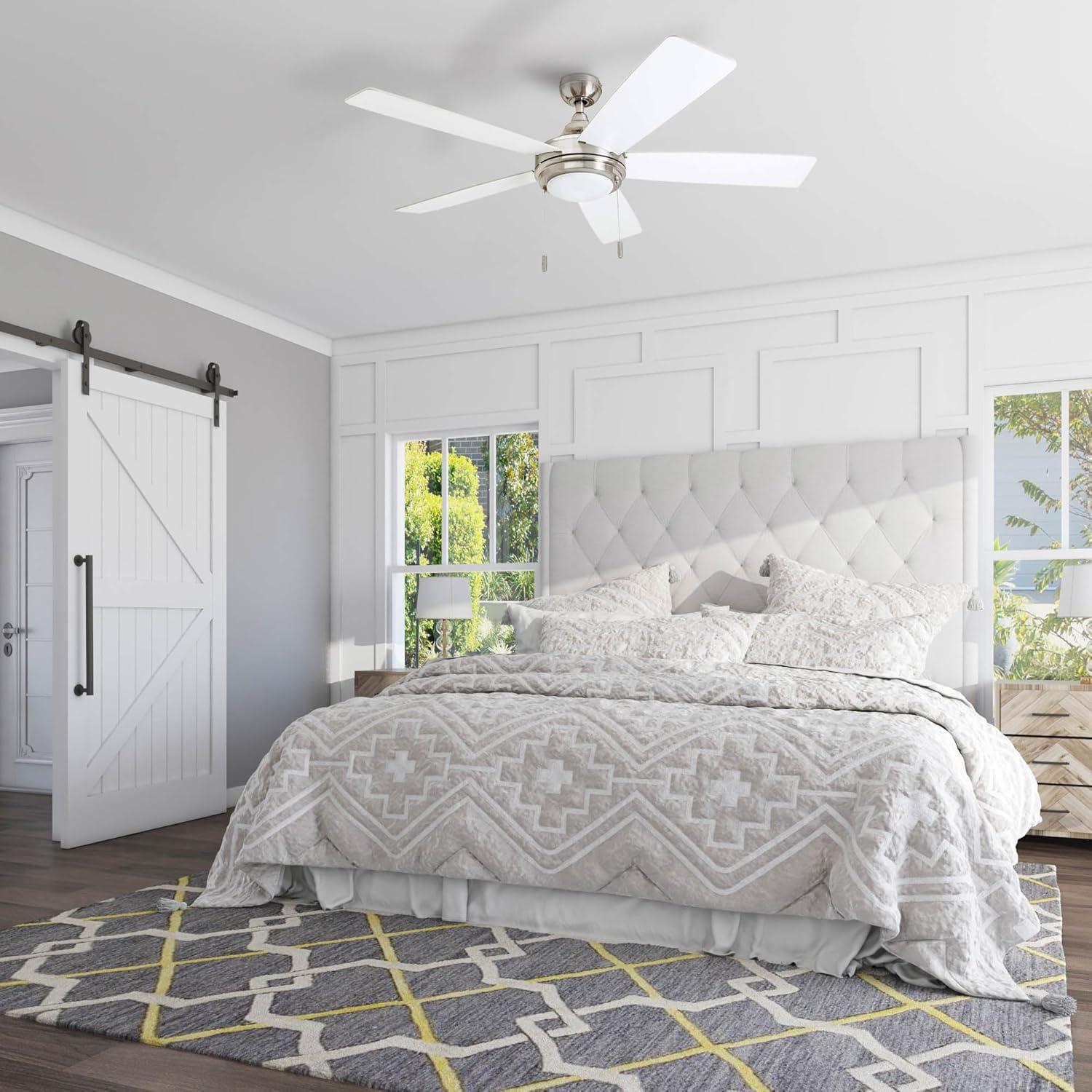 Ventilador de Techo Honeywell Ventnor 132 cm LED Níquel