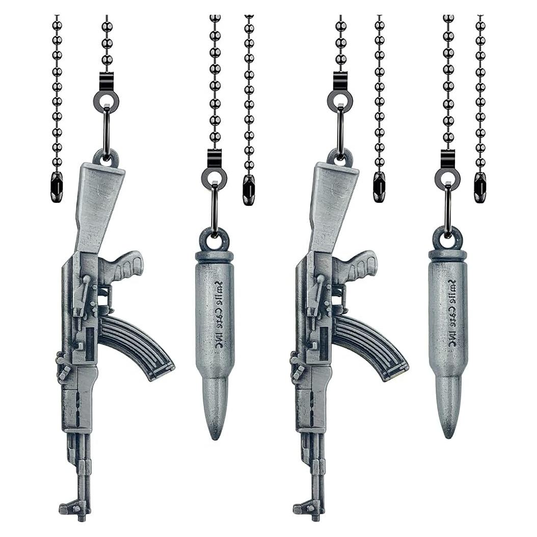 Cadenas de Tirar Plateadas Dotlite 30.48 cm 4 Piezas