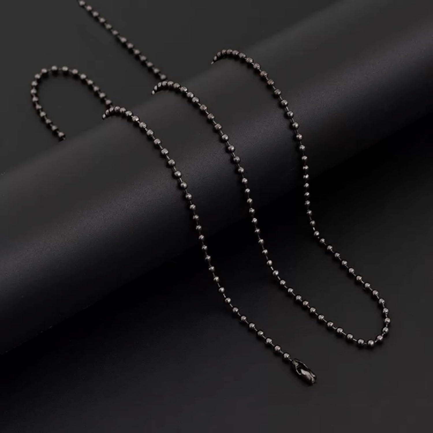 Cadena de Tirar para Ventilador de Techo IFNOW 2m Metal Negro