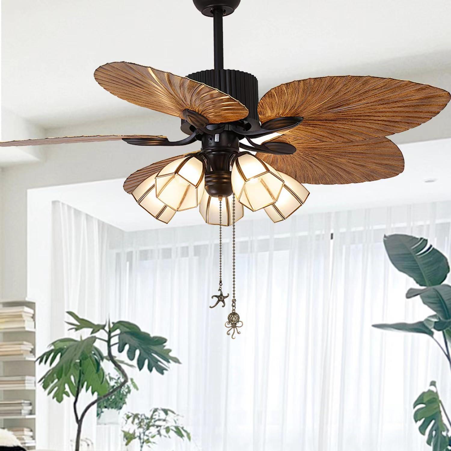 Cadena de Tirar Ventilador de Techo Dotlite Bronce 30.48cm