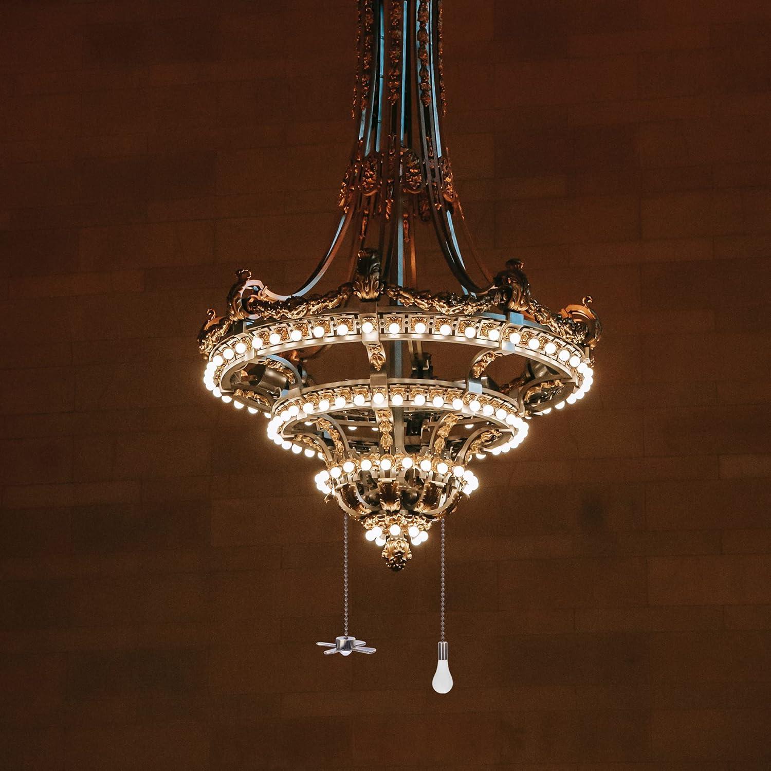 Juego de cadenas de tirón Iceyyyy Bronze para ventilador de techo