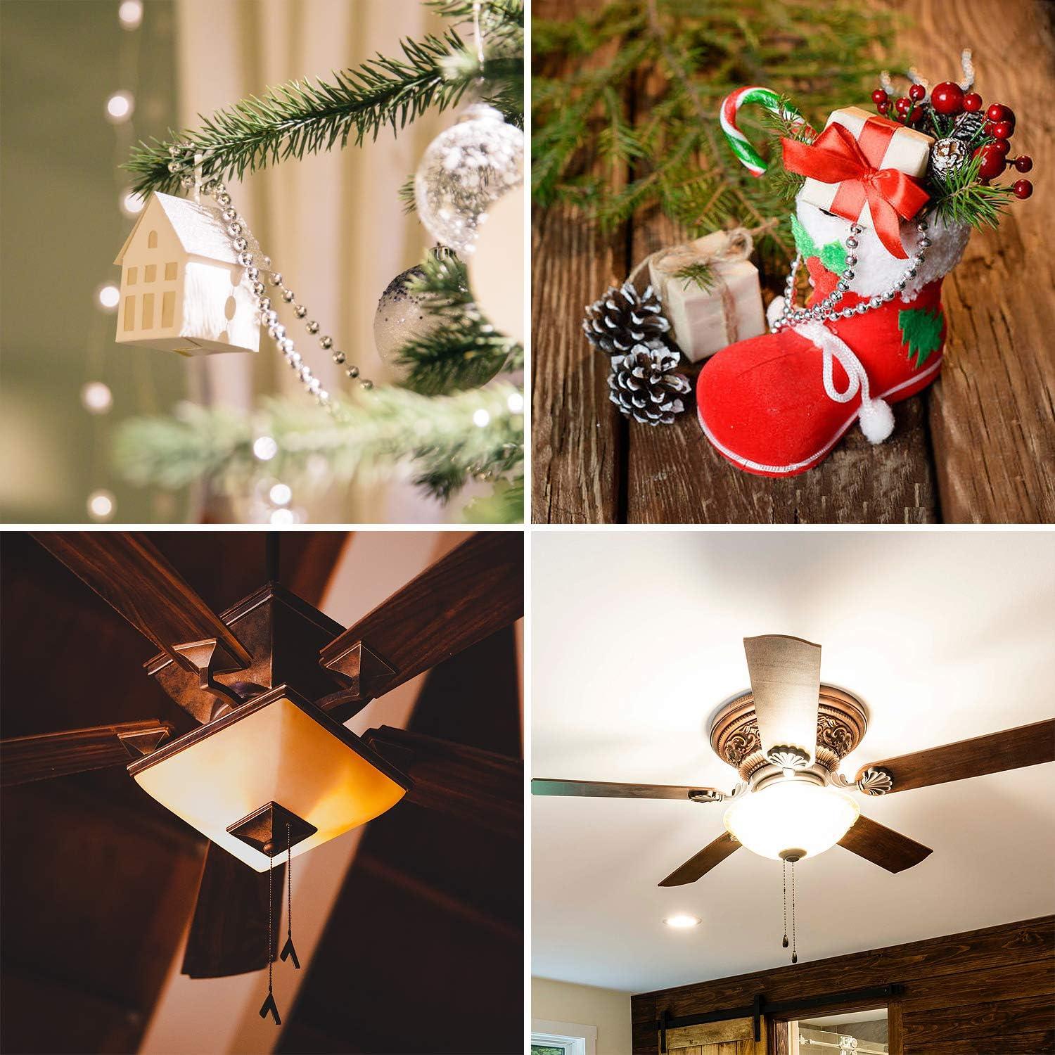 Extensión de cadena de metal Awpeye 5m 3.2mm con 20 conectores