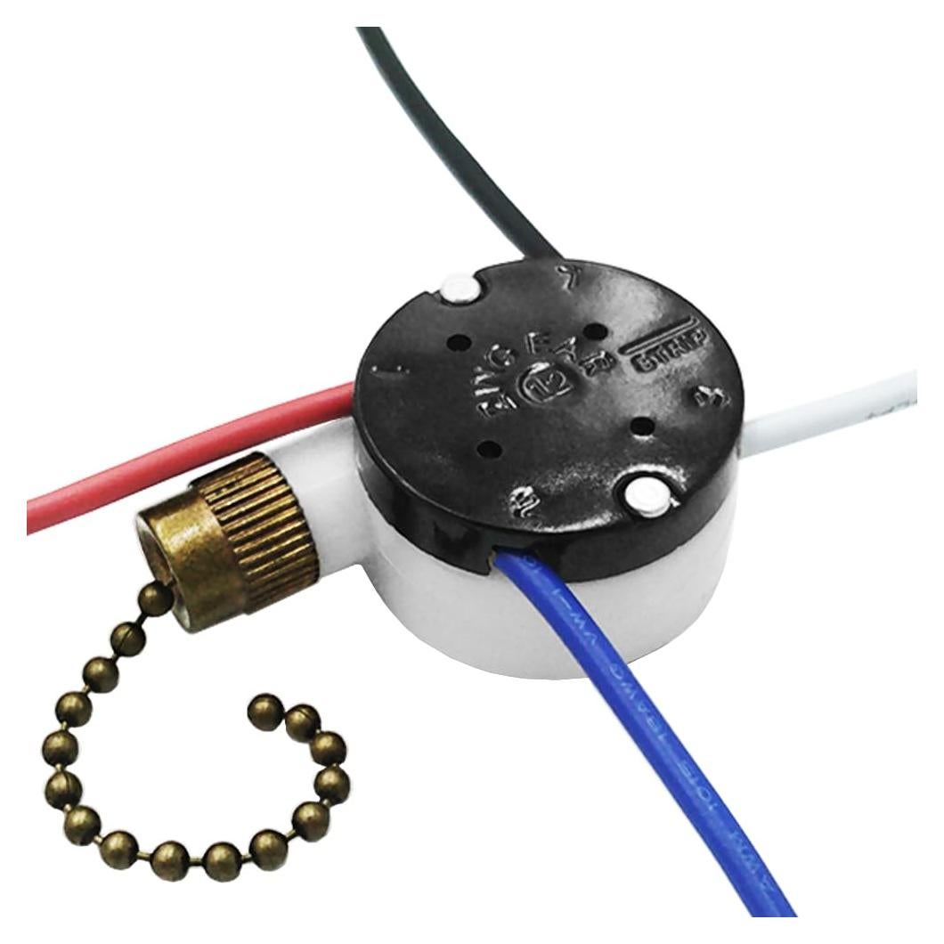 Interruptor de Ventilador de Techo Zing Ear ZE-208s 3 Velocidades