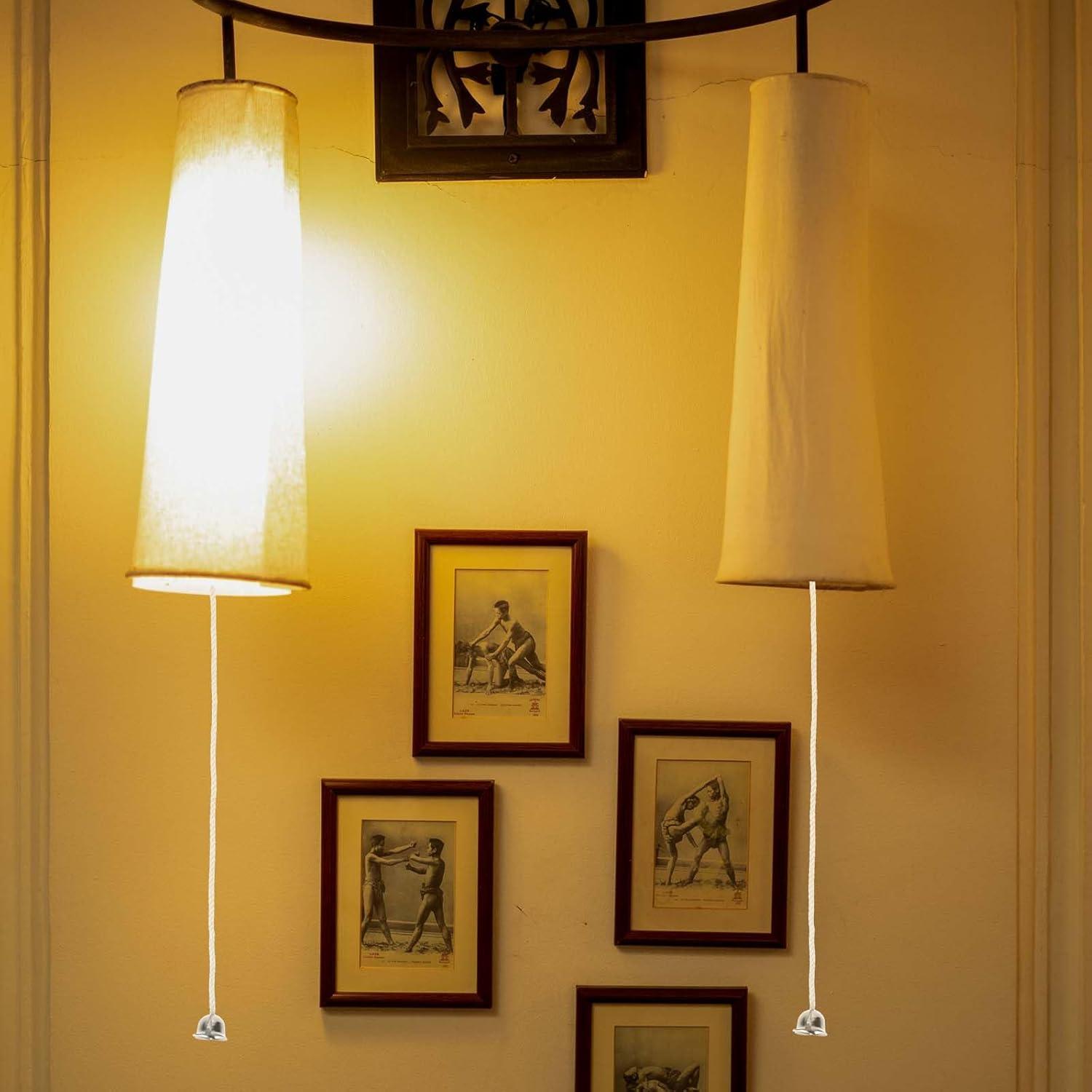 Giantree 10 Pack Cuerda de Tirar para Ventilador de Techo 90cm