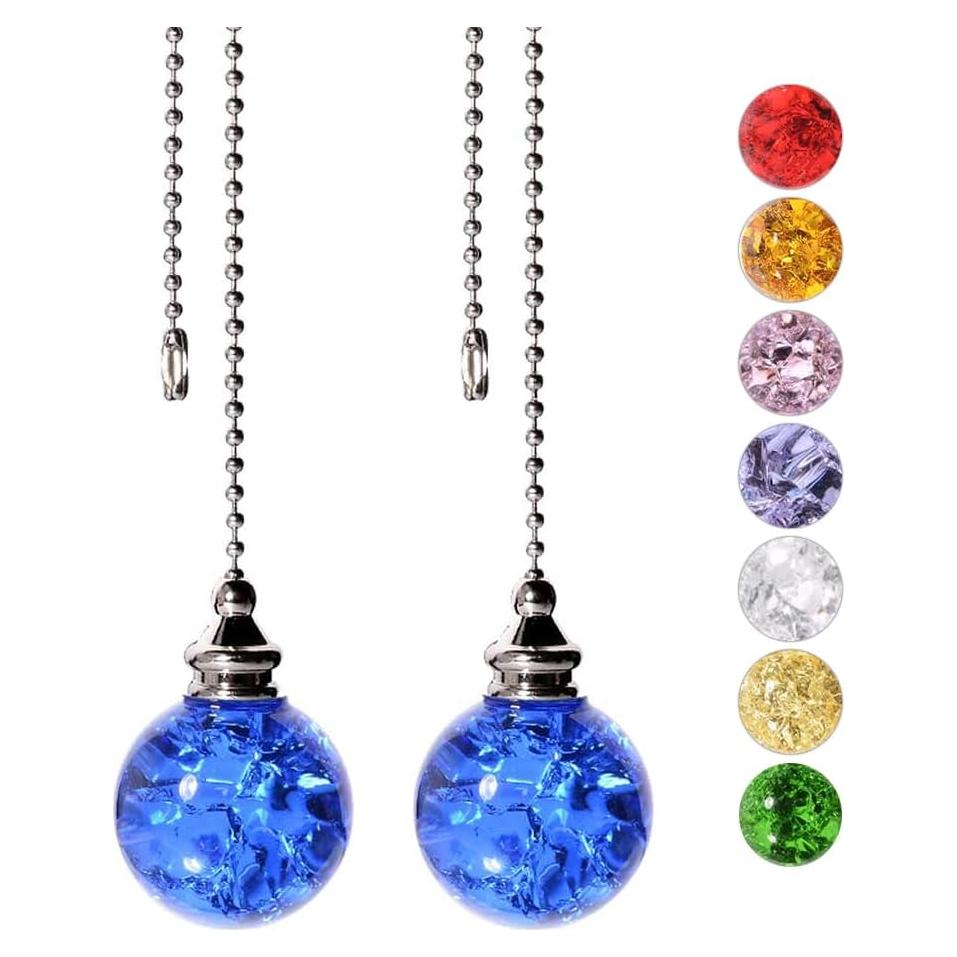 Cadena de Tirar Decorativa SUR-CIEL 2PCS Azul 53.34 cm