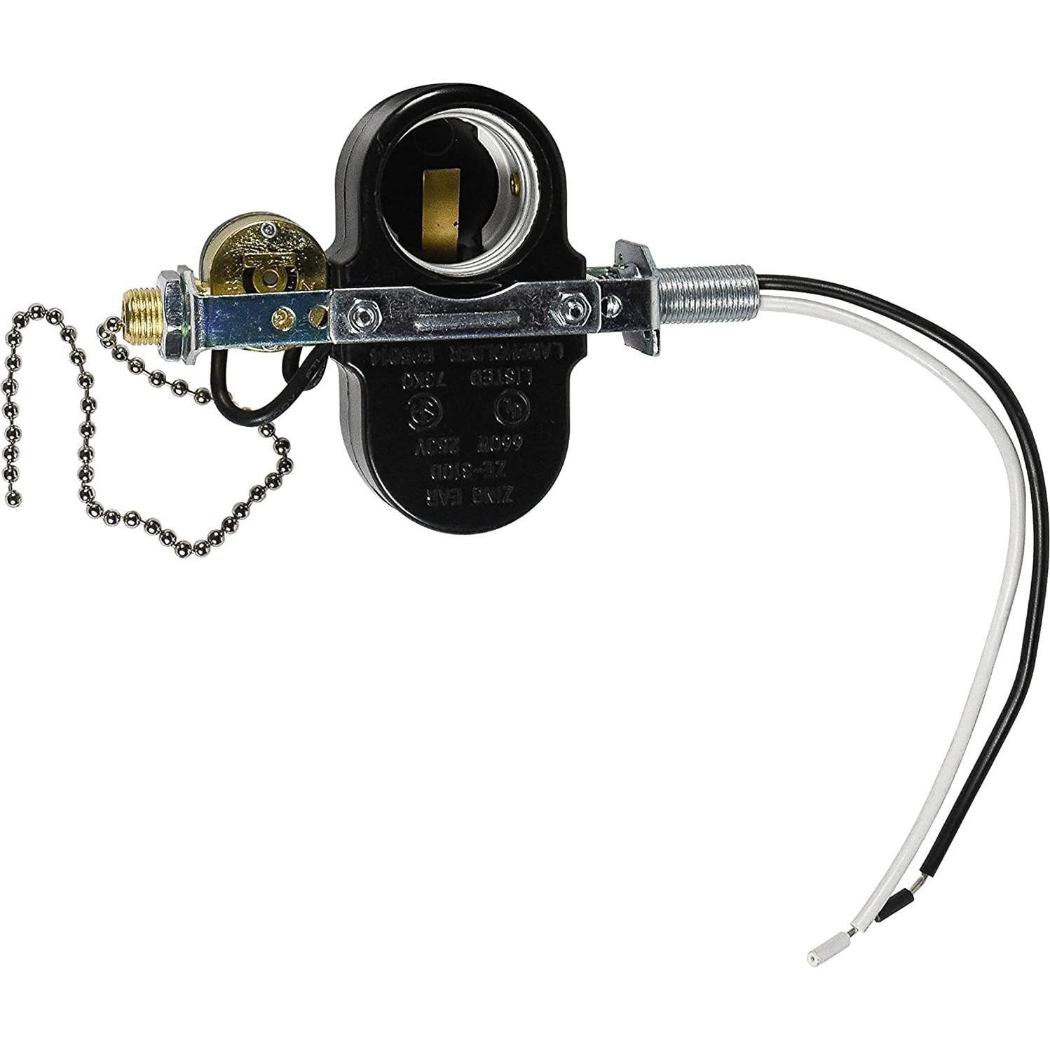 Interruptor de Socket de 2 Luces HQRP para Ventilador de Techo