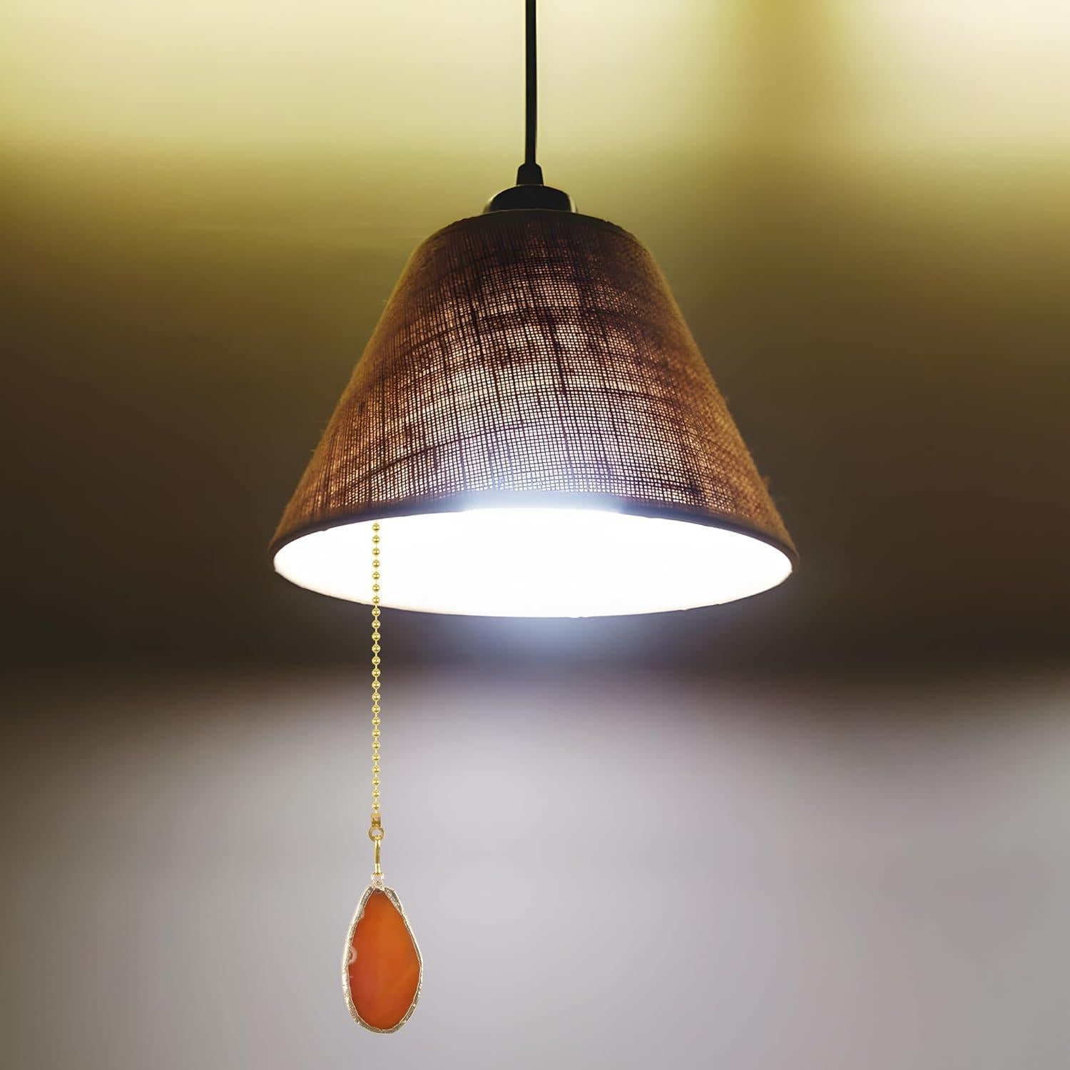 Juego de Cadenas de Tirar UMEWAVE Ágata Natural 30.48 cm