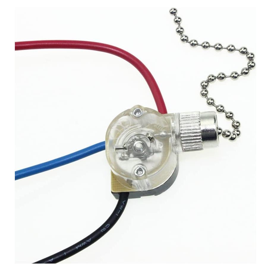 Interruptor de Techo para Ventilador Balepha 3 Vías 3 Terminales