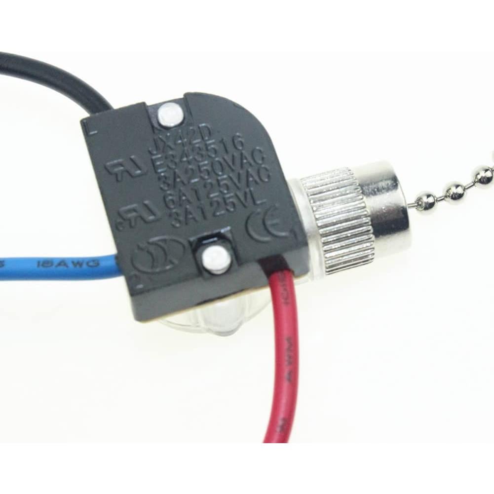 Interruptor de Techo para Ventilador Balepha 3 Vías 3 Terminales