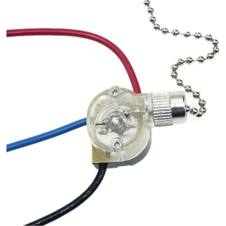 Interruptor de Techo para Ventilador Balepha 3 Vías 3 Terminales