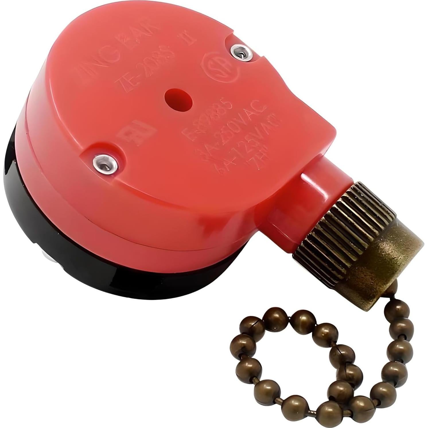 Interruptor de Cadena de Tirar Zing Ear ZE-208S 3 Velocidades