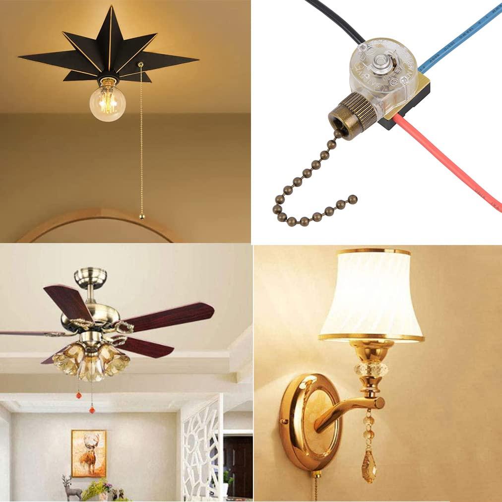 Interruptor de Luz para Ventilador Hunter ZE-110 - 2 Piezas