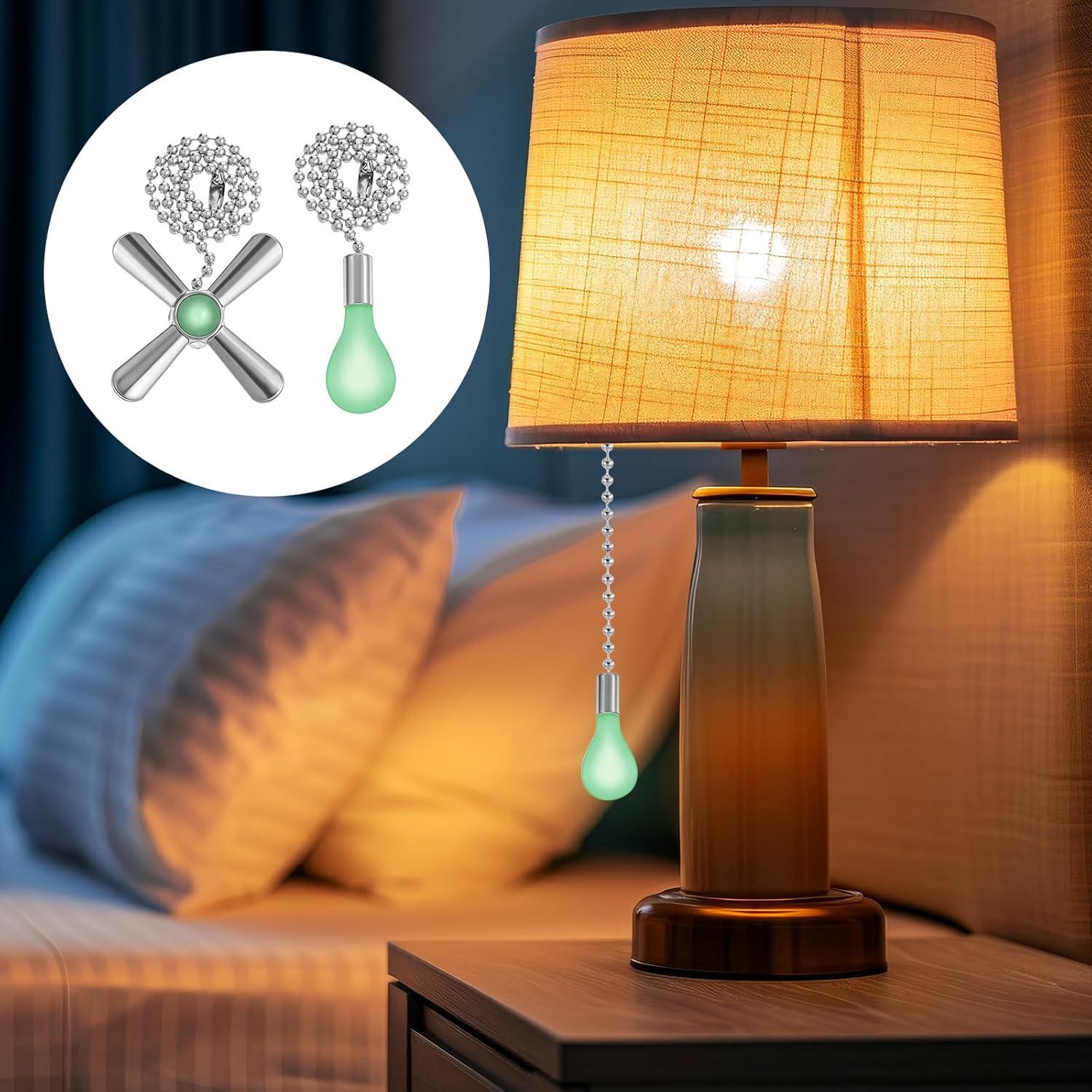 Extensores de Cadena de Ventilador de Techo Bruislard 31cm Plata