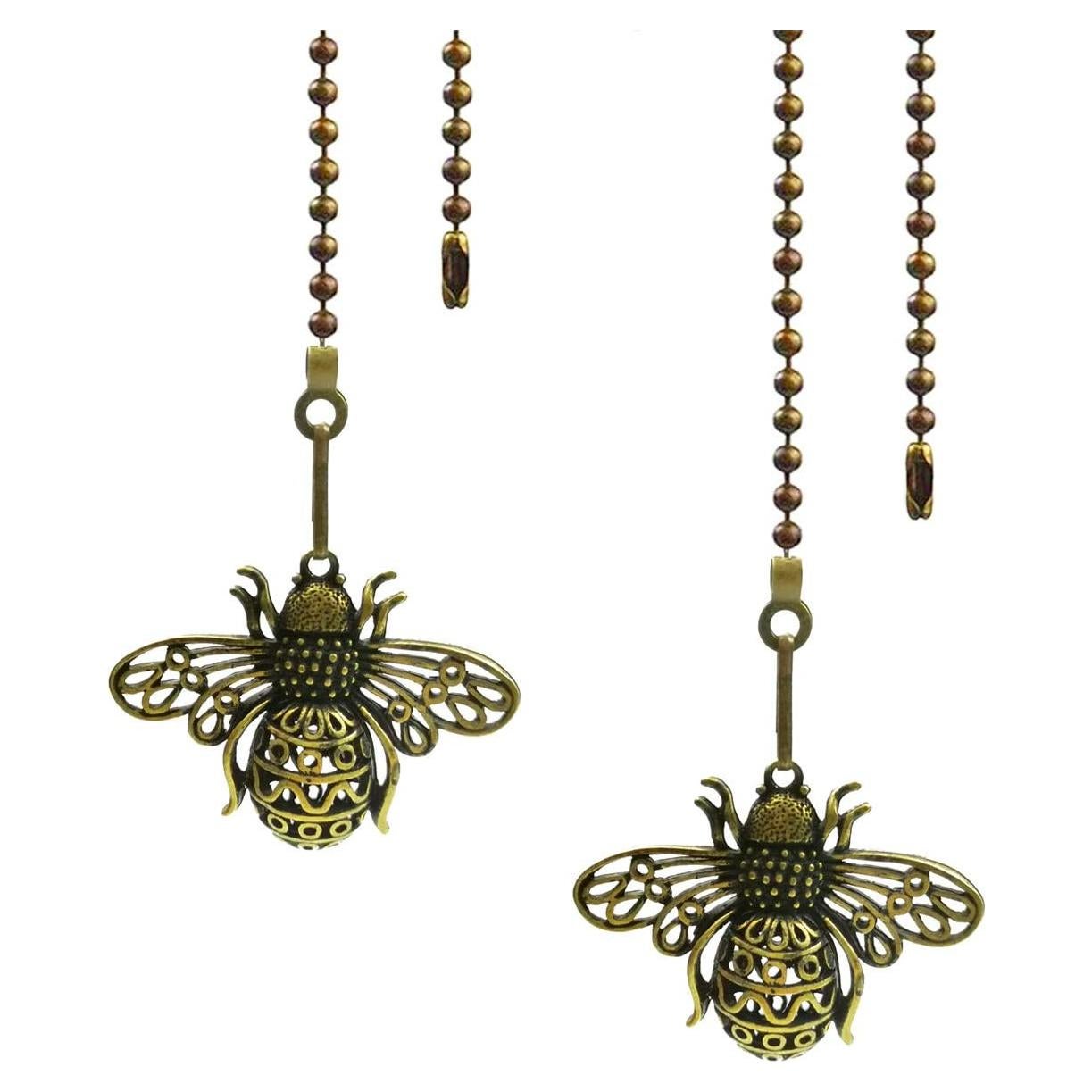 Cadenas de Extensión para Ventilador de Techo Hyamass - 2 Piezas Reina Abeja