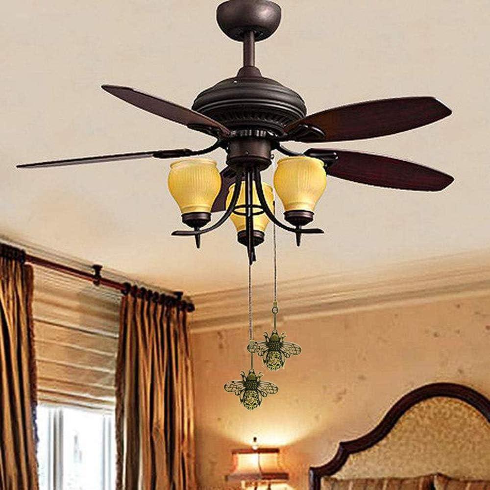 Cadenas de Extensión para Ventilador de Techo Hyamass - 2 Piezas Reina Abeja