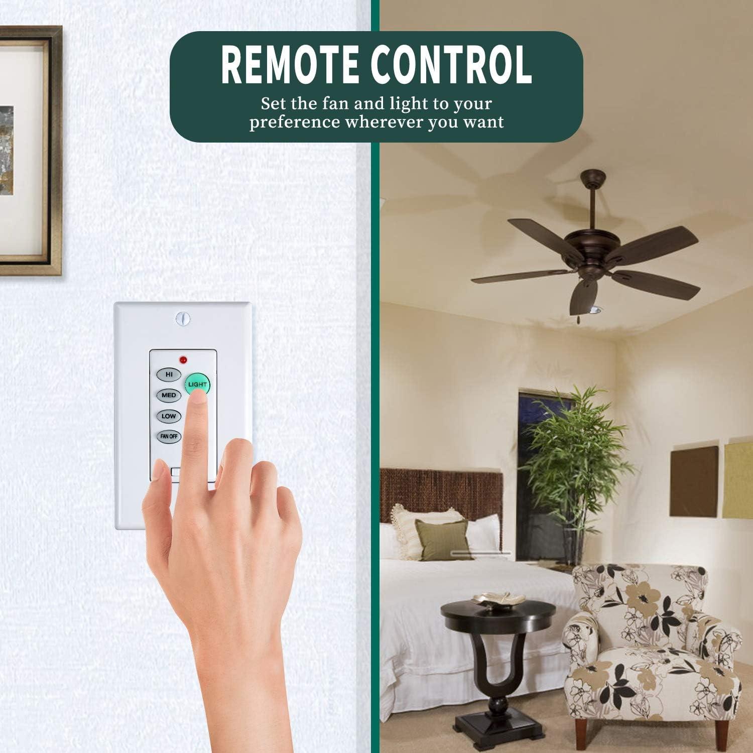 Control Remoto de Ventilador de Techo Eogifee UC-9050T 3 Velocidades
