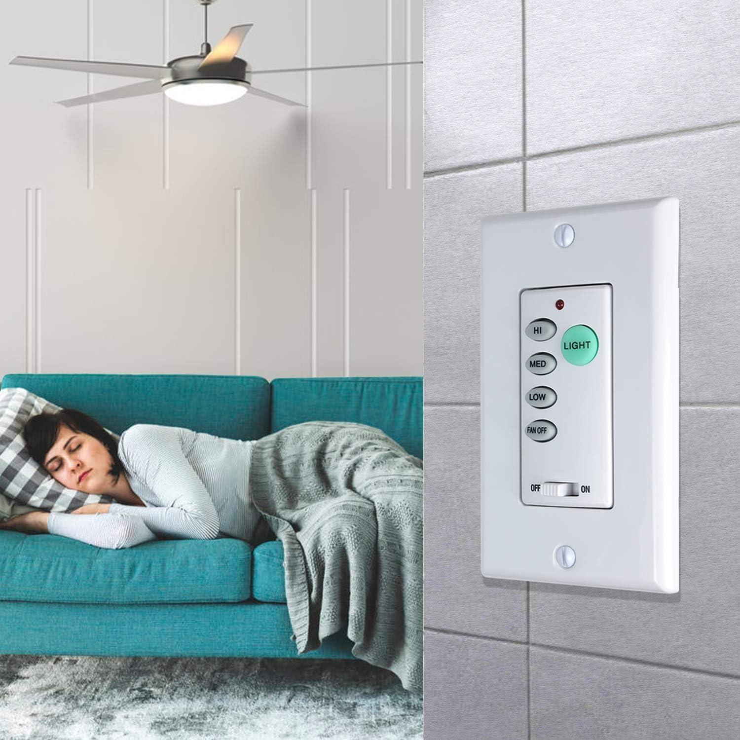 Control Remoto de Ventilador de Techo Eogifee UC-9050T 3 Velocidades