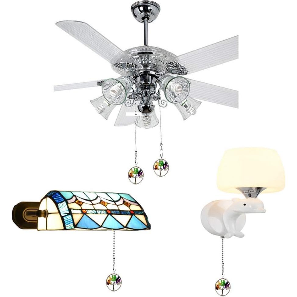 Cadenas de Extensión para Ventilador de Techo Hyamass - 2 Piezas