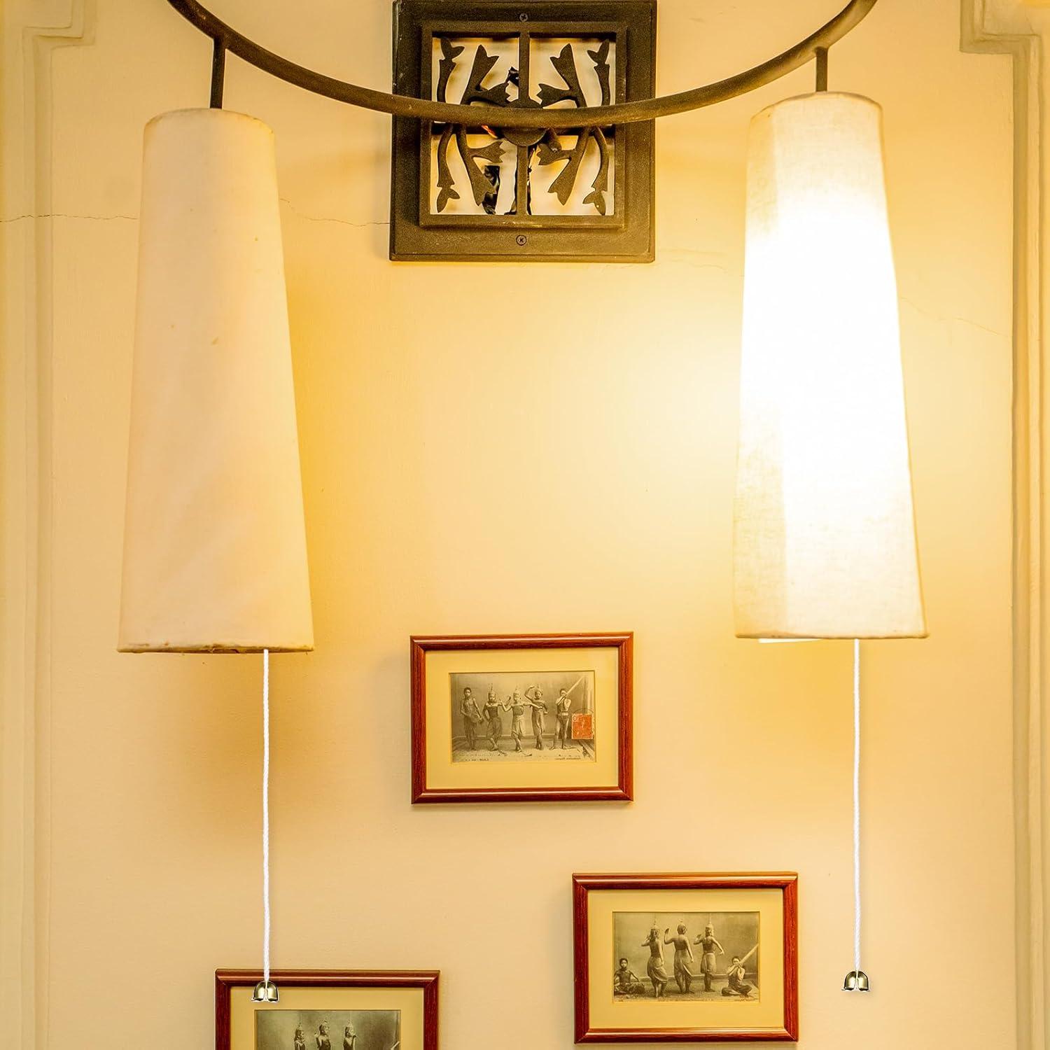 Cuerda de Tirar 12 Pcs HJZHII 88.5 cm Blanco Amarillo