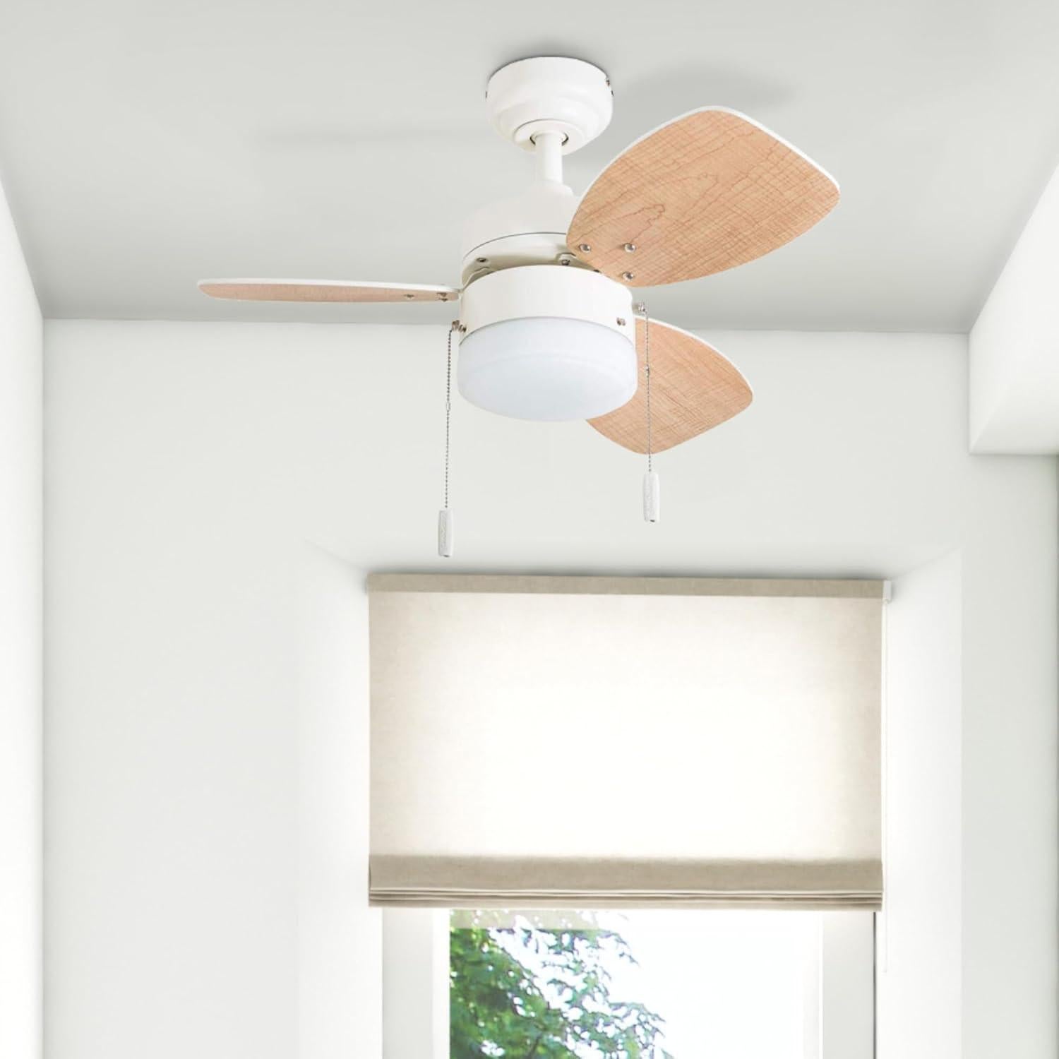 Ventilador de Techo Honeywell Ocean Breeze 76 cm con Luz LED