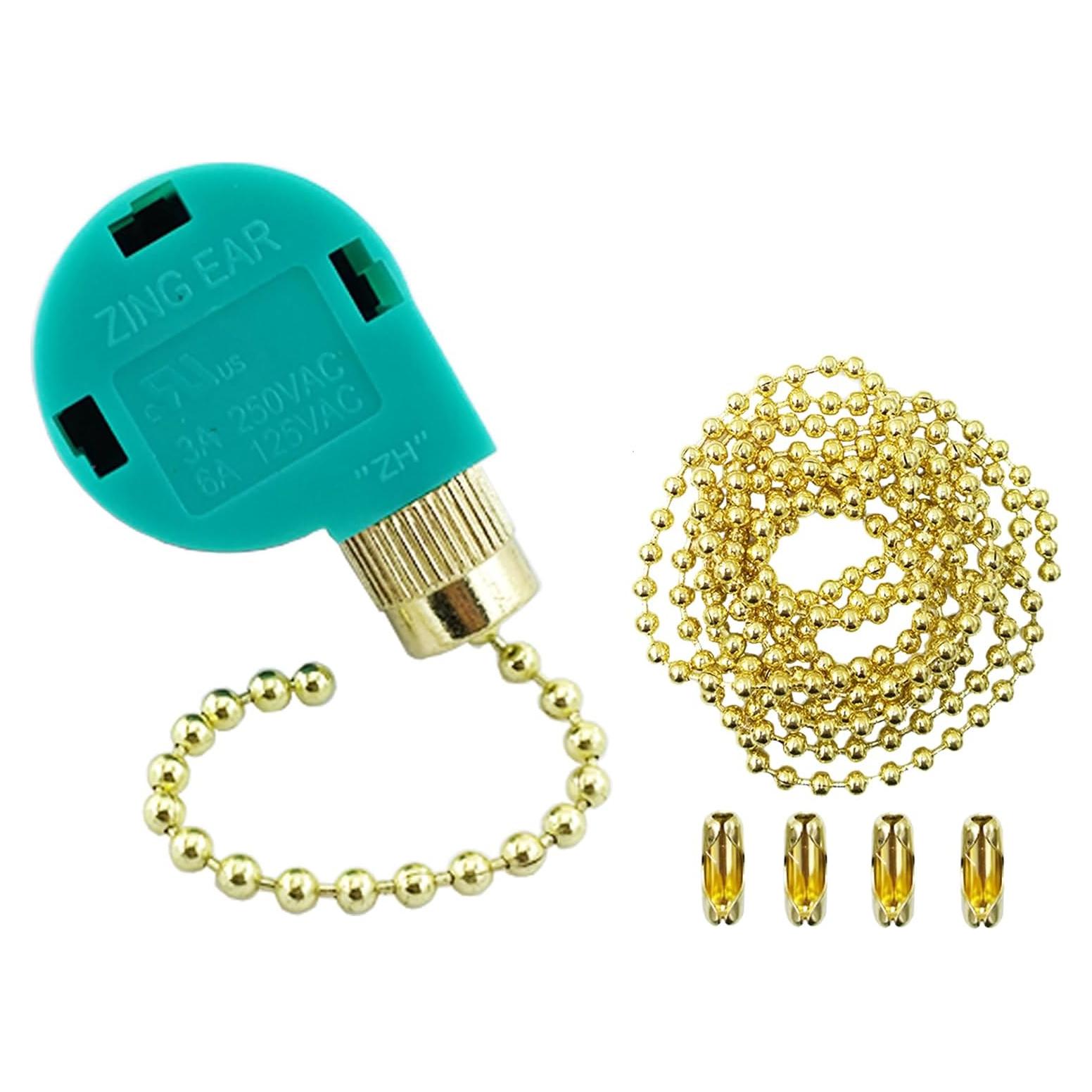 Interruptor de cadena Zing Ear ZE-268S6 3 velocidades 4 cables