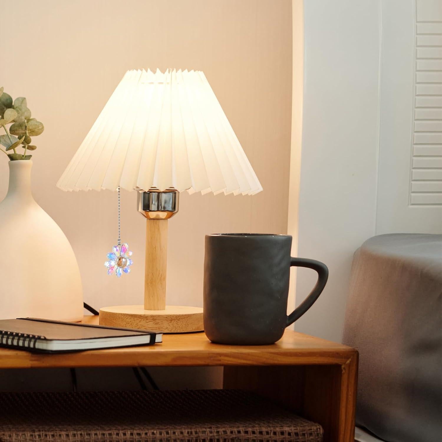 Cadena de Tirar para Ventilador de Techo Xindojuz, 2 Pcs, Cristal