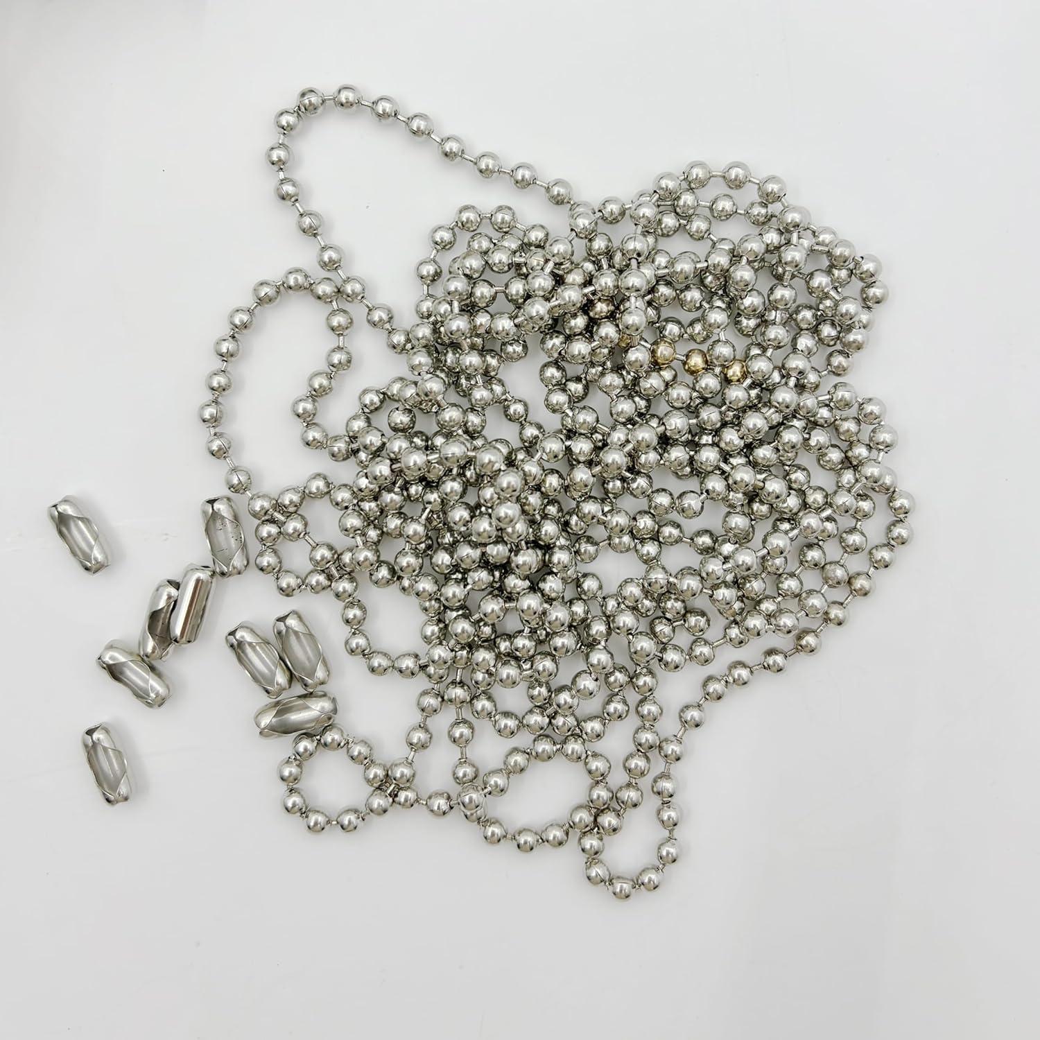 Cadena de Tirar para Ventilador de Techo Cobata 304.8 cm Plateada