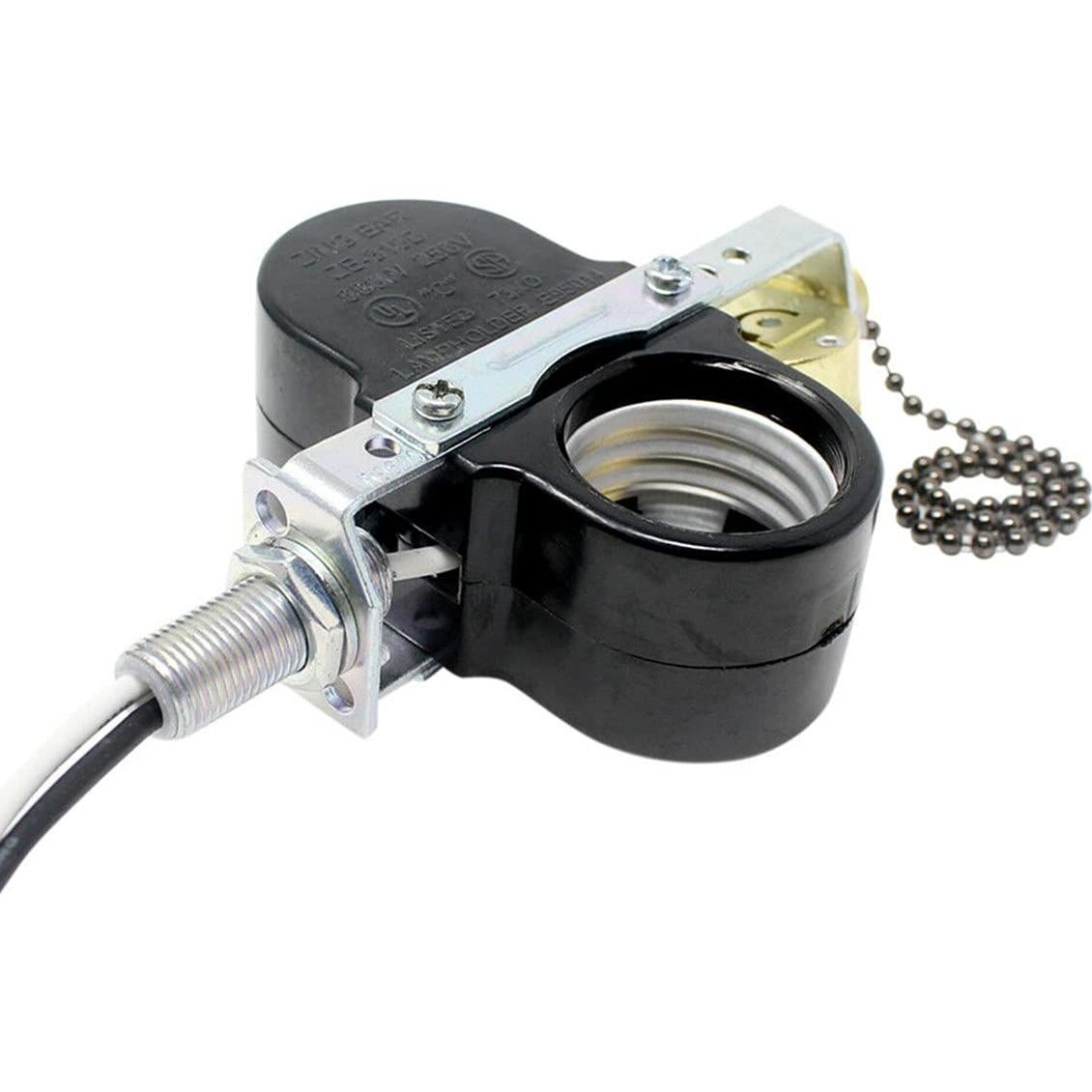 Portalámparas Dual Zing Ear ZE-310D con Interruptor ZE-109M