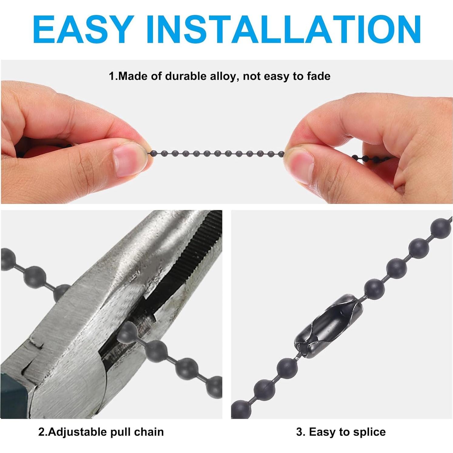 Cadena de Tirar para Ventilador de Techo PATIKIL Verde 30 cm