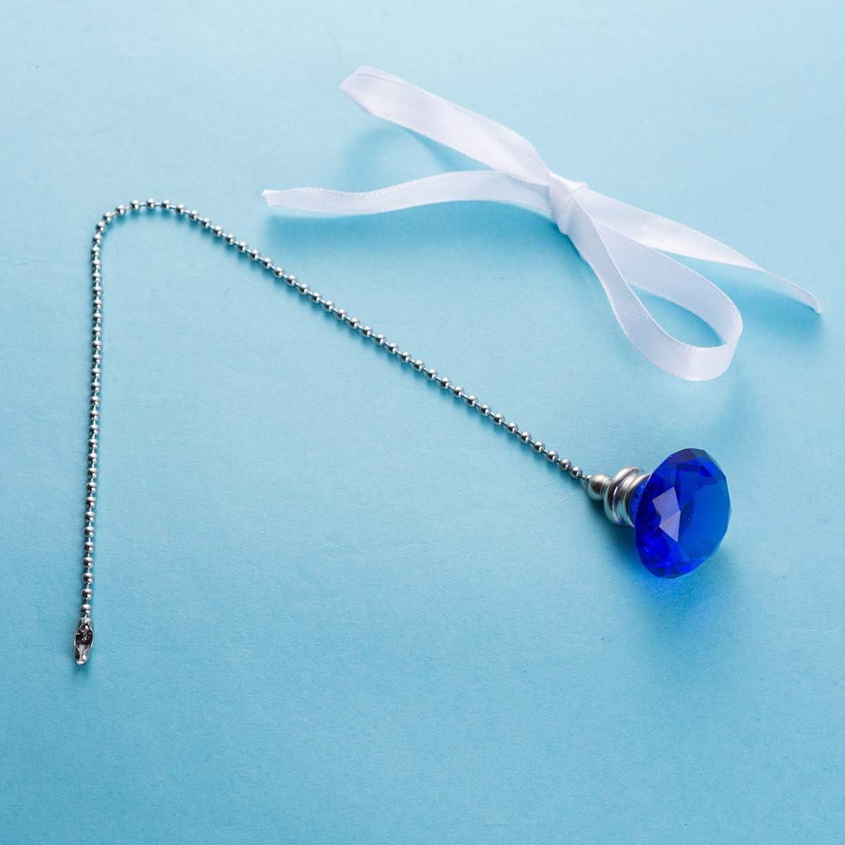 Juego de Cadenas de Tirar para Ventilador LONGSHENG Azul 50.8 cm