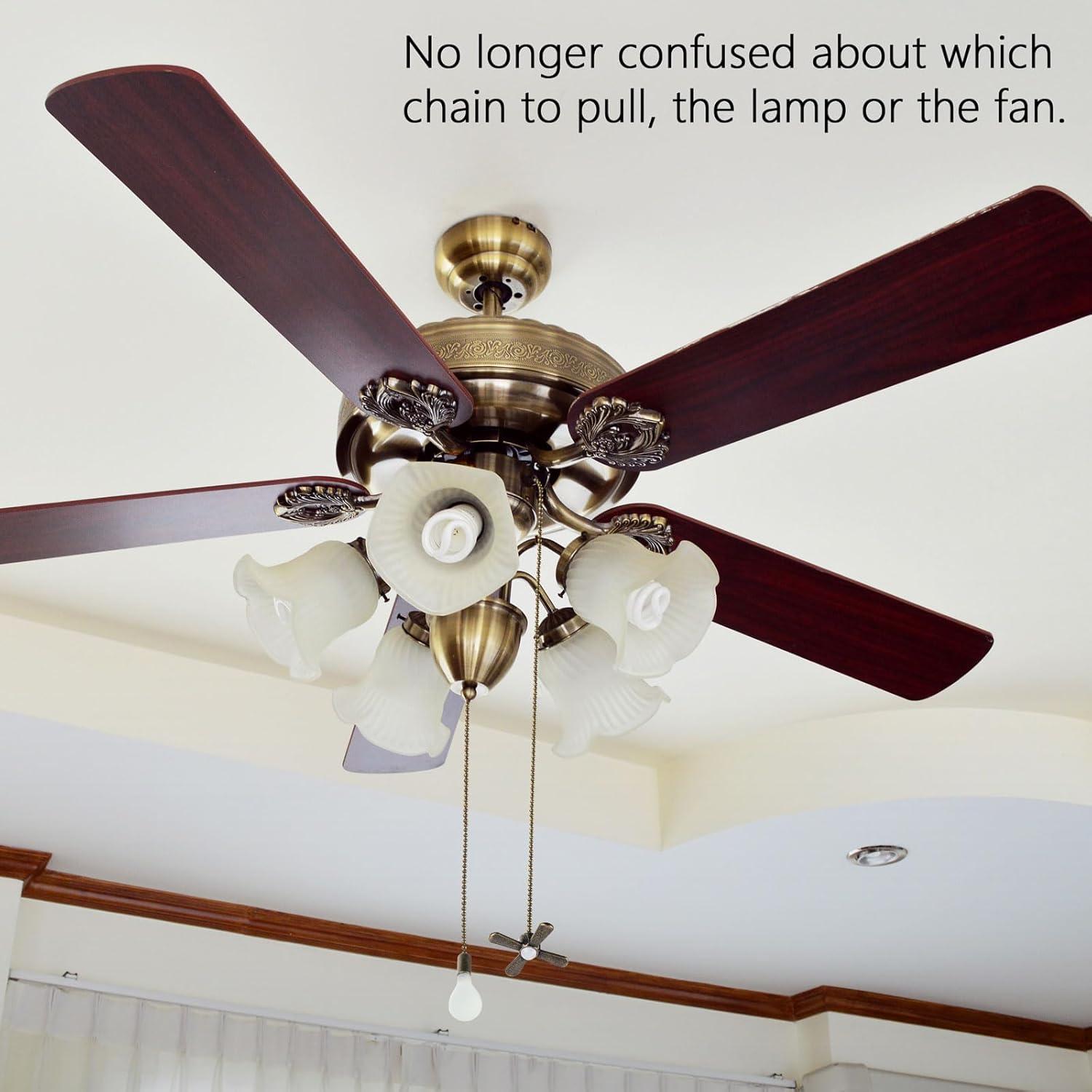 Extensión de Cadena de Tirar Ohlove 4 Pcs Bronce 30.48 cm