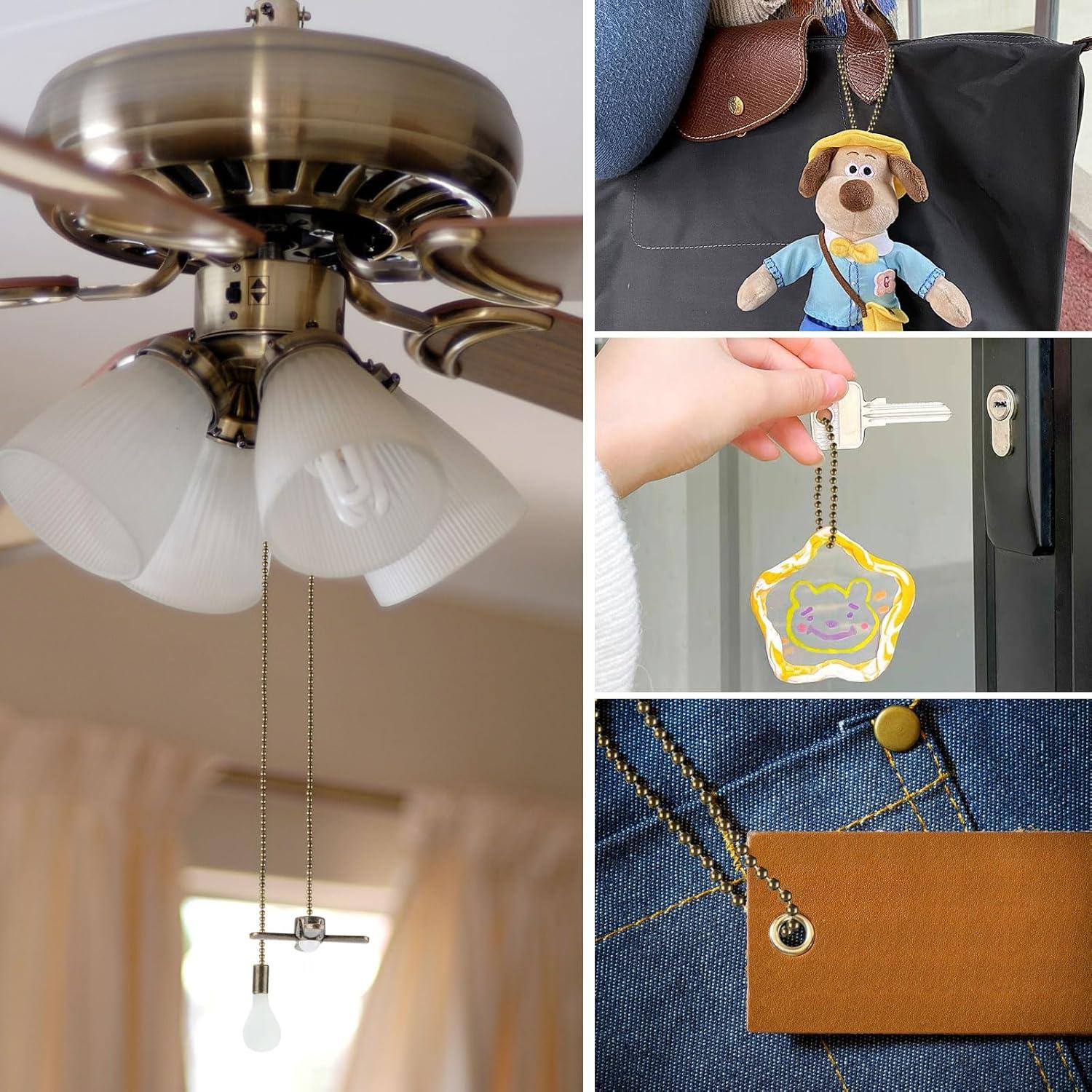 Extensión de Cadena de Tirar Ohlove 4 Pcs Bronce 30.48 cm