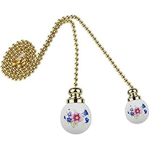 Cadena de Tirar para Ventilador de Techo Luo Qiufa 30cm Cerámica