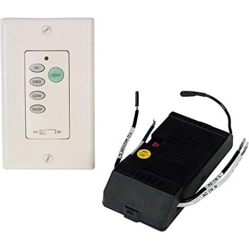 Control de Ventilador de Techo Litex WCI-100 Negro 3 Velocidades