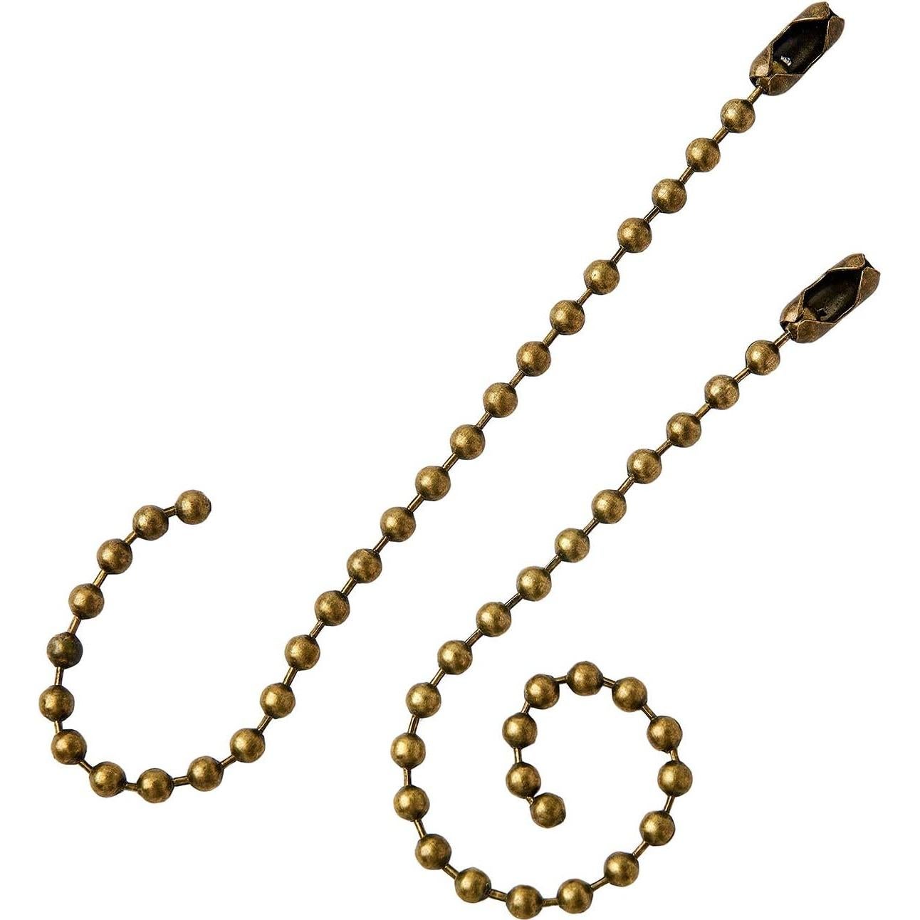 Cadena de Extensión para Ventilador YeeBeny 5m Bronce 25 Conectores