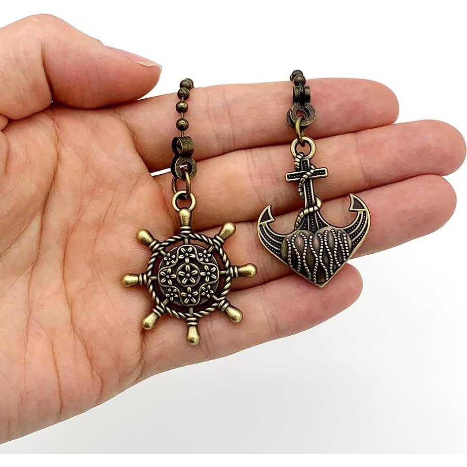 Extensor de Cadena de Tirón Dotlite 30 cm Náutico Retro 2 Piezas