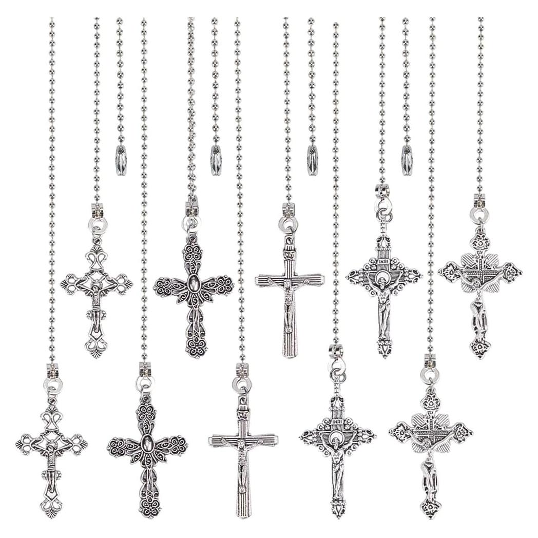 Cadena de Tirar para Ventilador de Techo CRASPIRE 32 cm 10Pcs