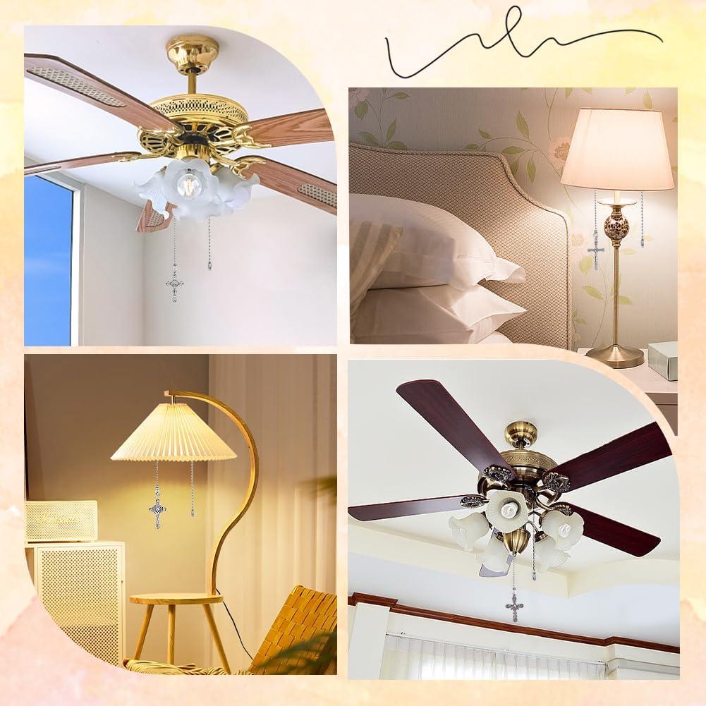 Cadena de Tirar para Ventilador de Techo CRASPIRE 32 cm 10Pcs