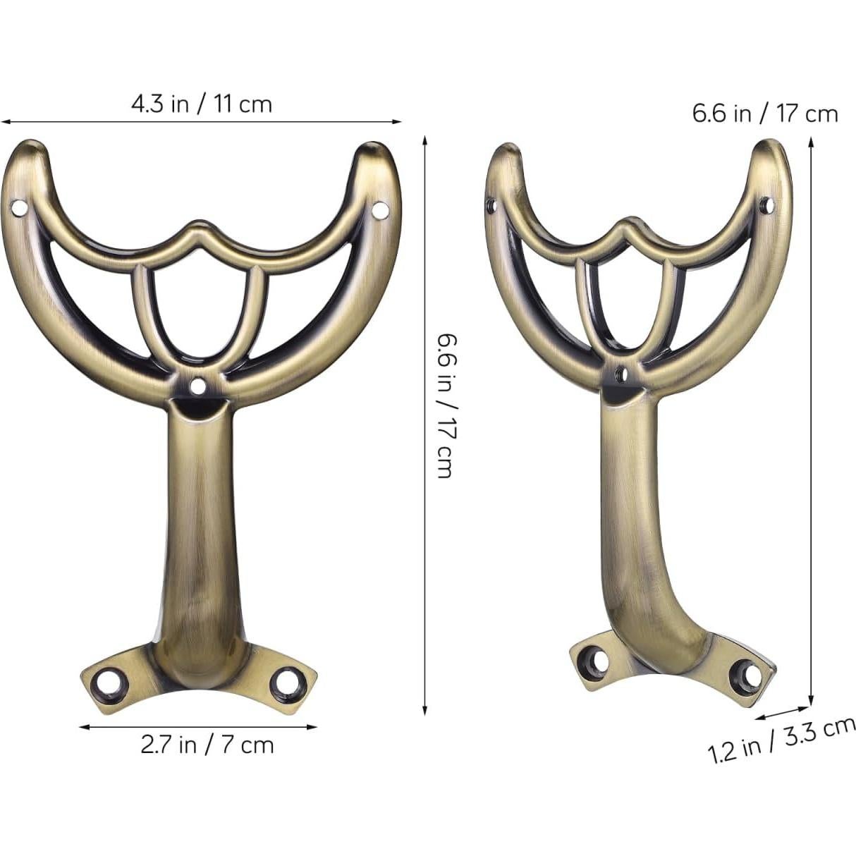 Brazo de Cuchilla de Ventilador de Techo DOITOOL 52" Café
