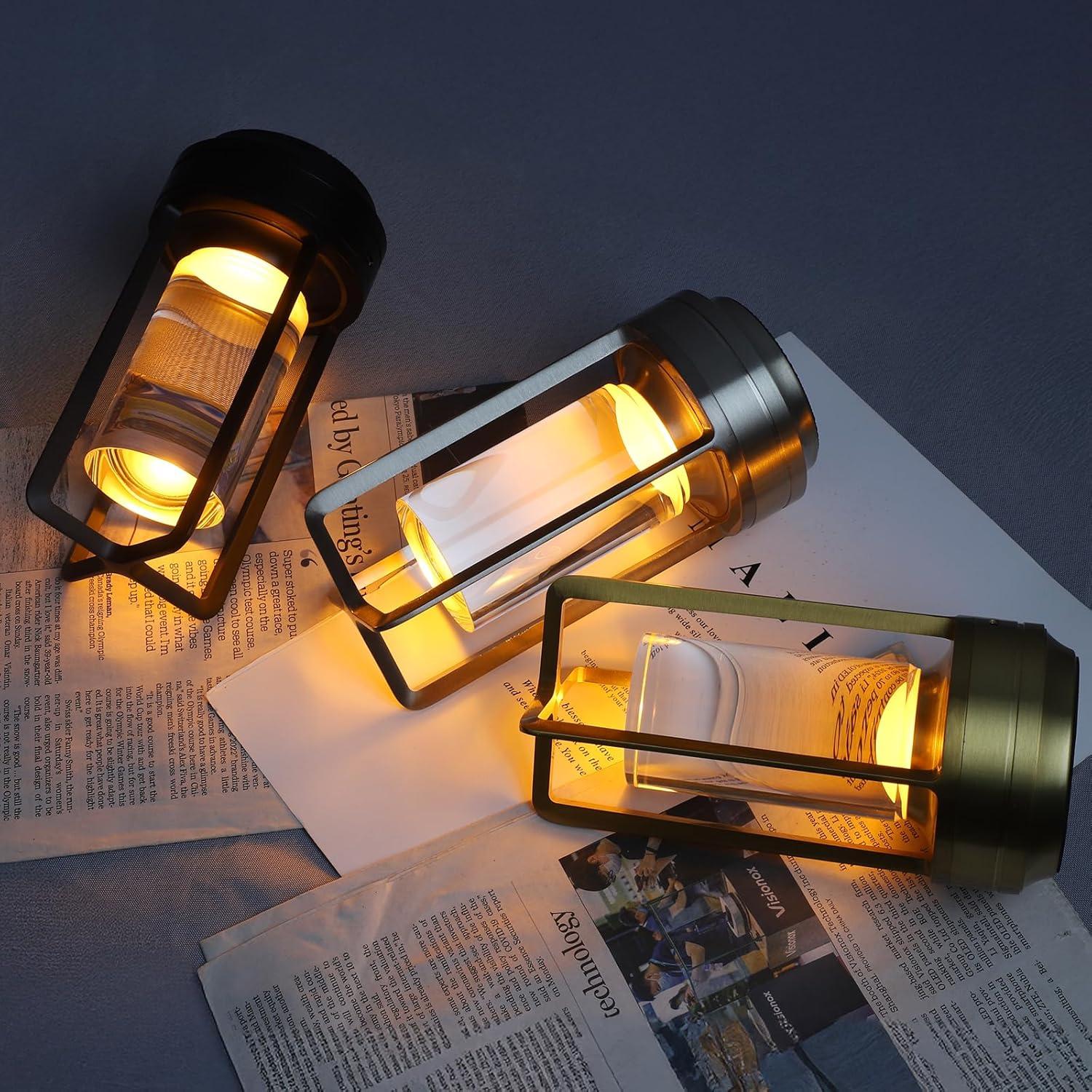 Lámpara de Mesa LED Inalámbrica Baishezhuan A-1 Negra