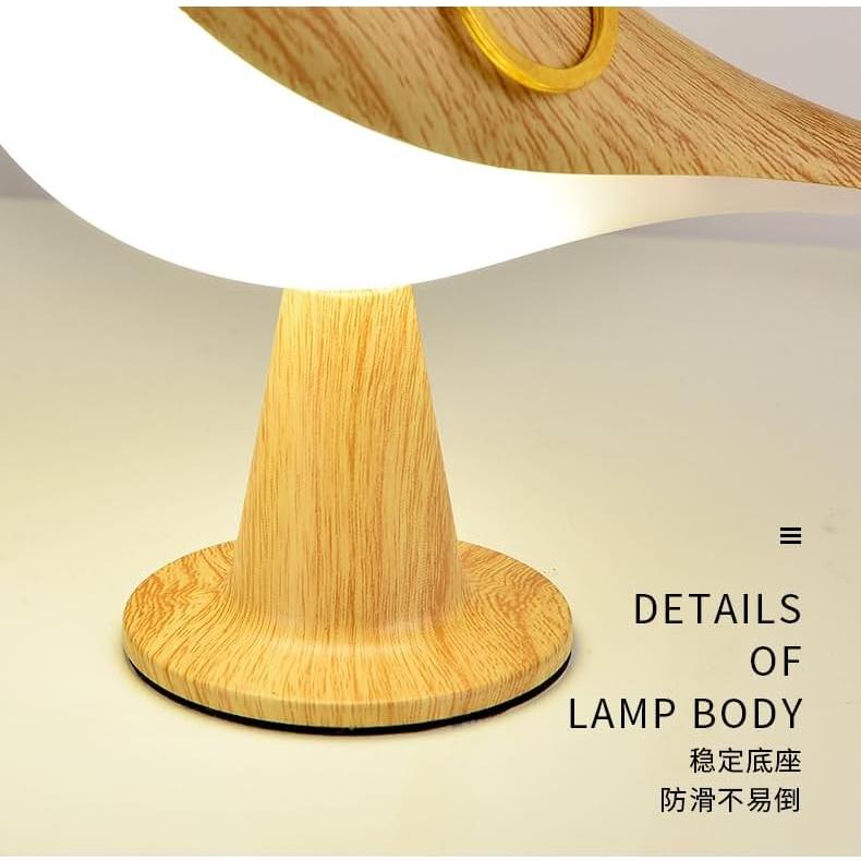 Lámpara de Mesa Inalámbrica THOEWONG con Difusor Aromaterapia